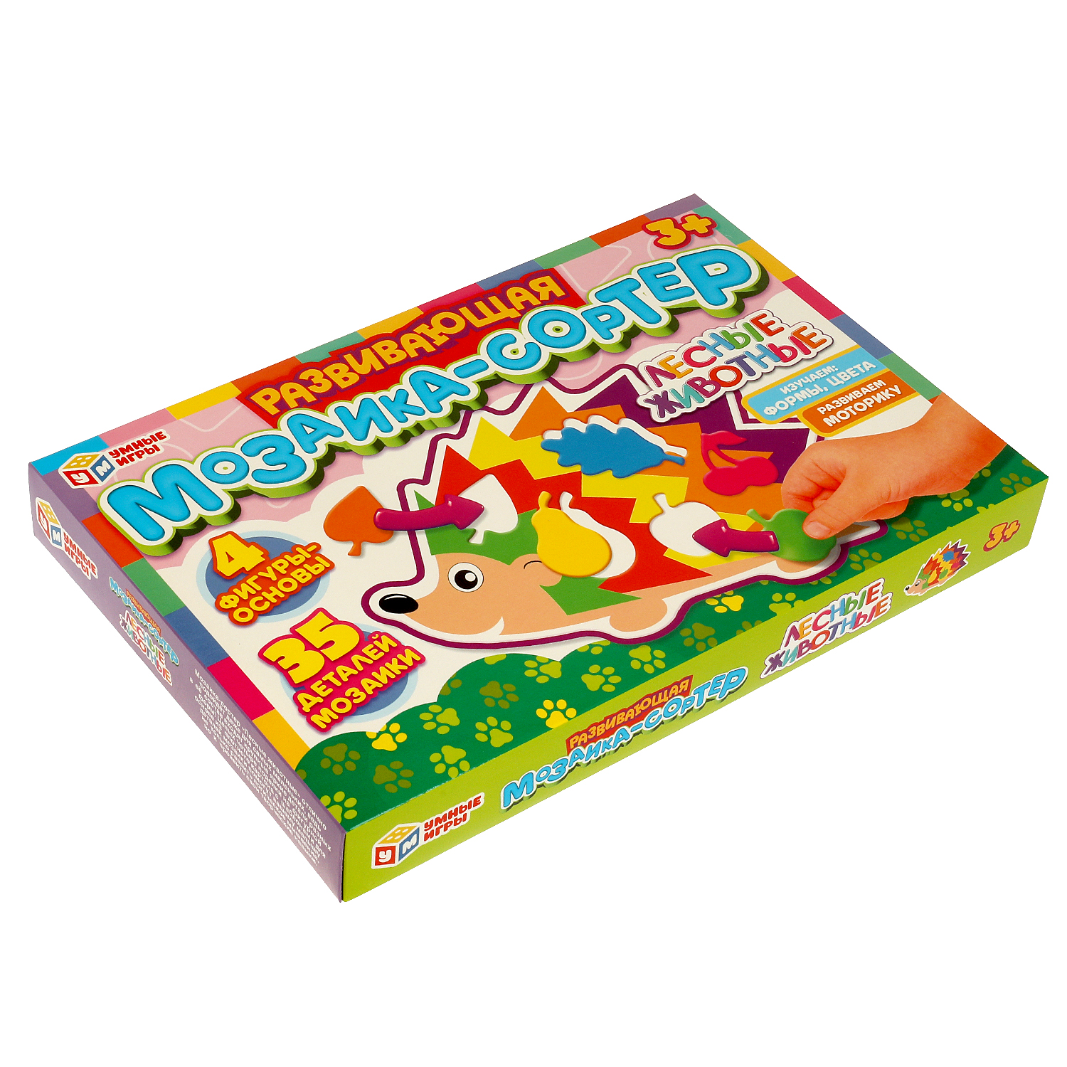 Настольная игра Умные игры Лесные животные - фото 7