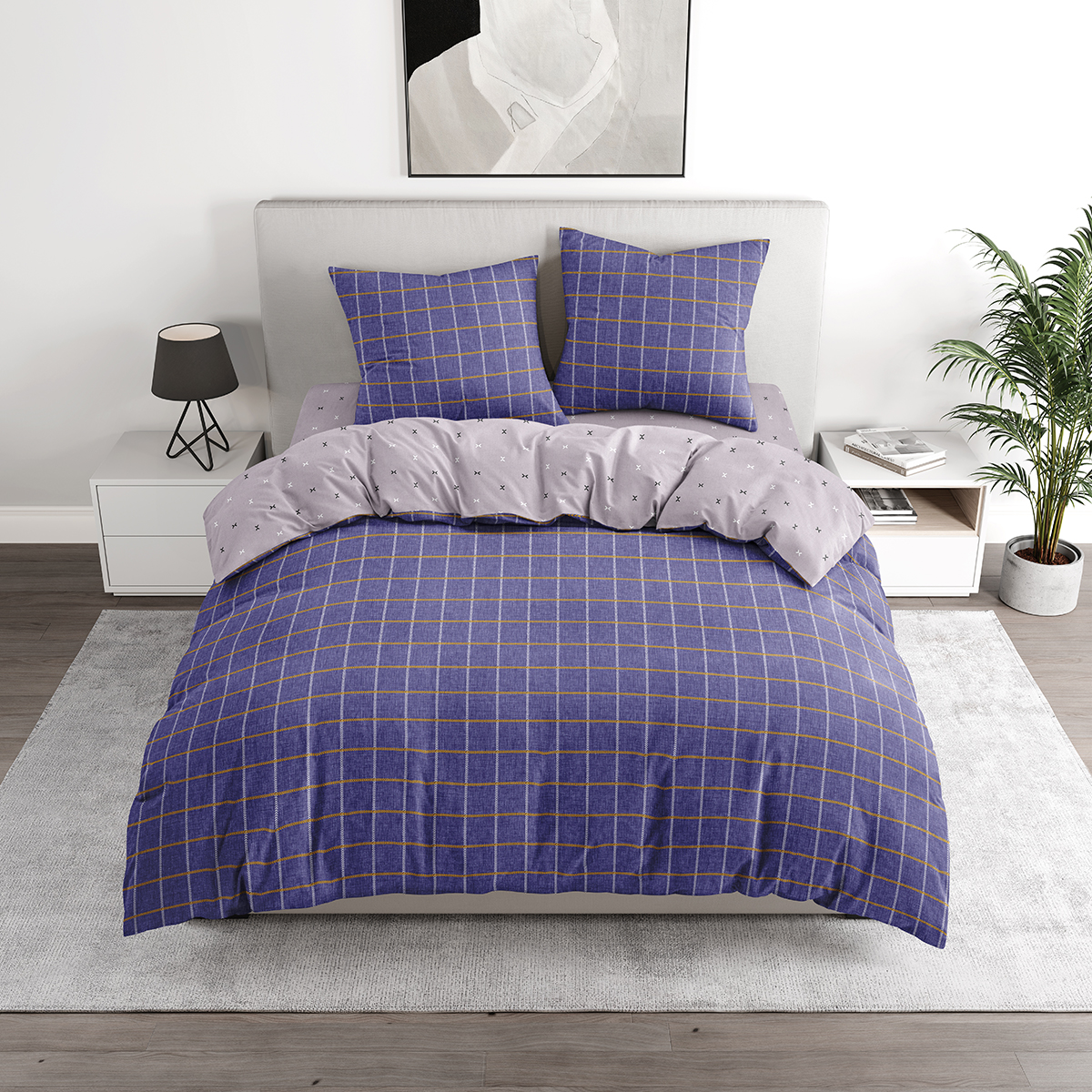 Комплект постельного белья BRAVO Кейдж двуспальный 4 предм. - фото 9