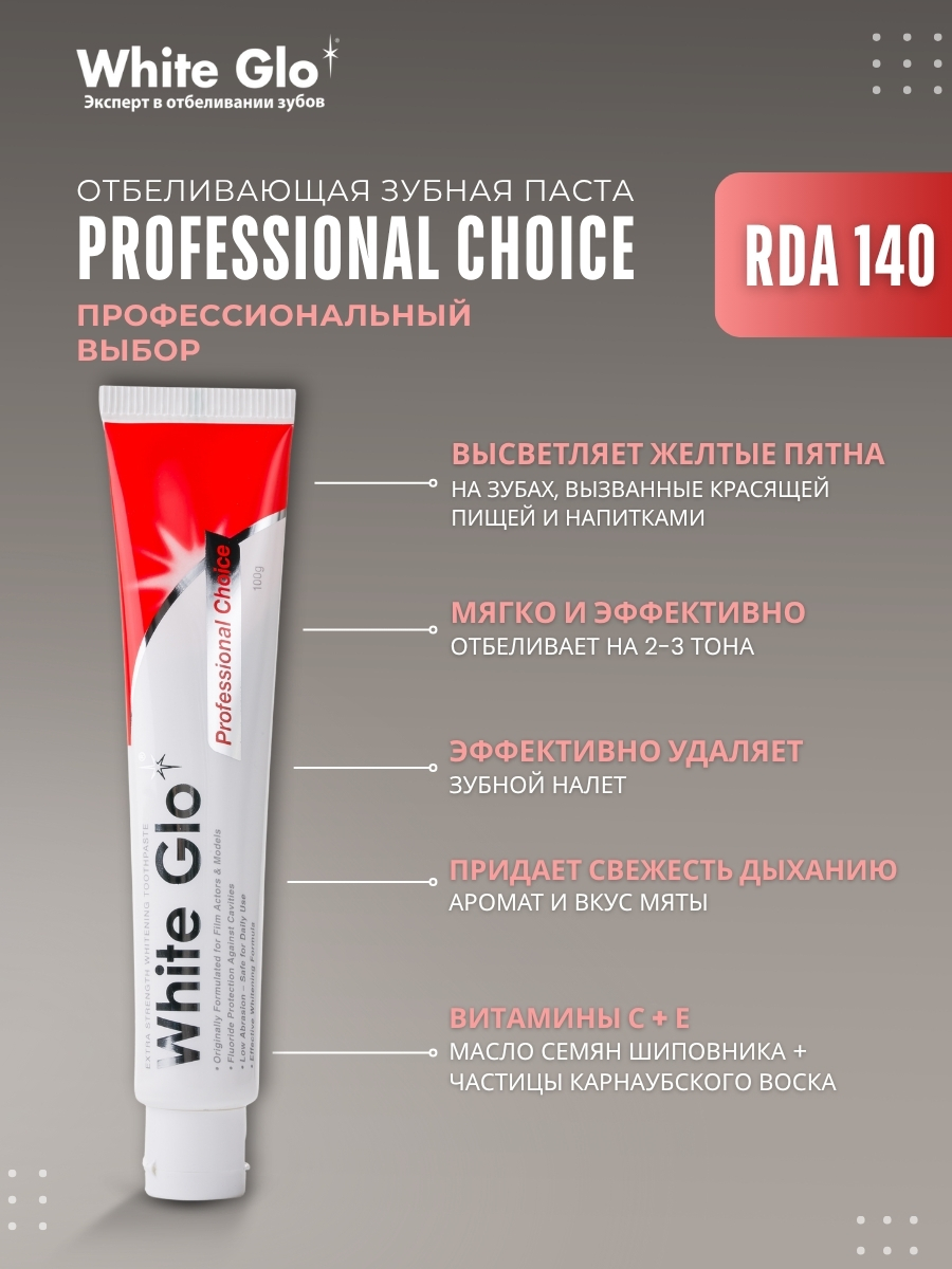 Зубная паста WHITE GLO Мята - фото 3