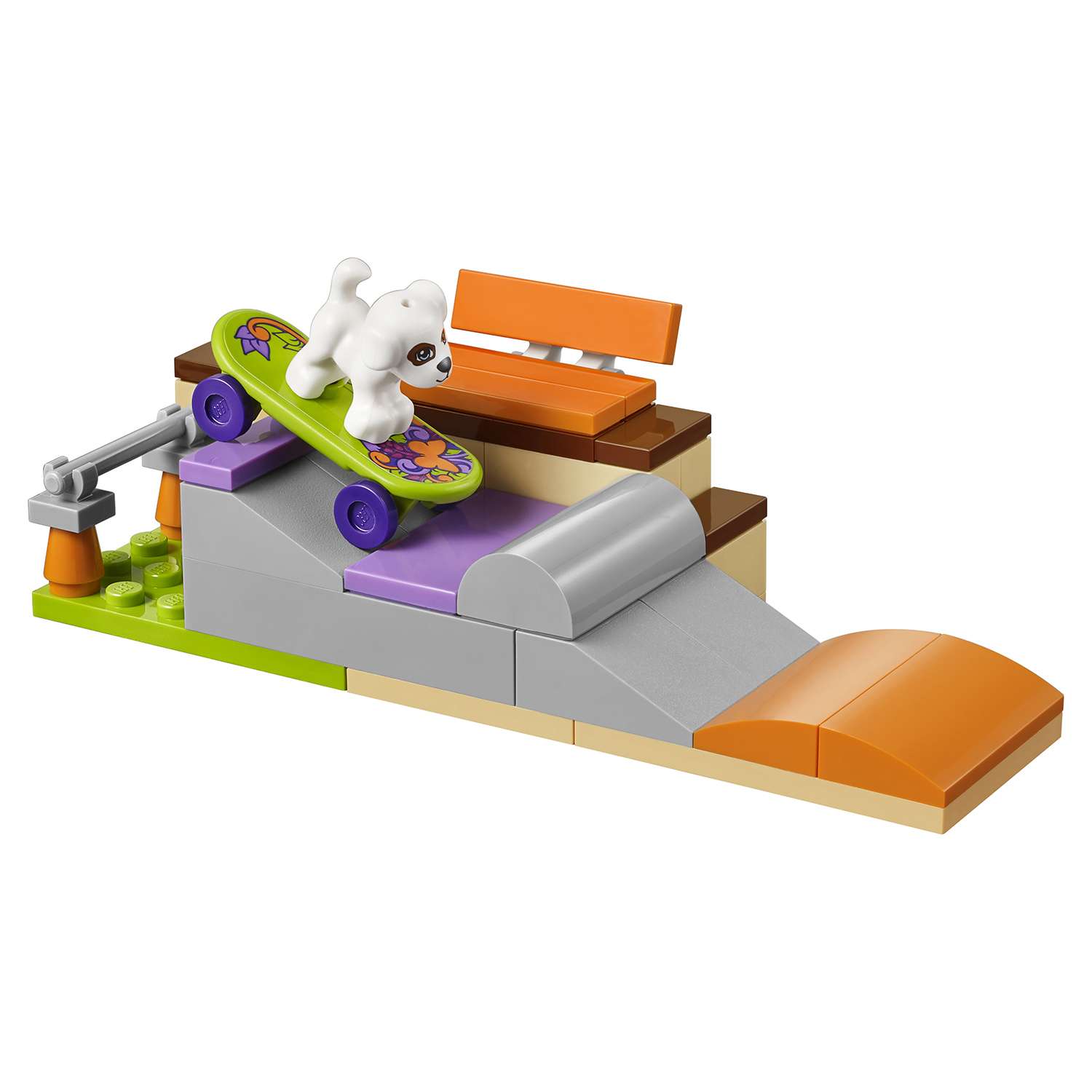 Конструктор LEGO Friends Скейт-парк блочный - фото 10
