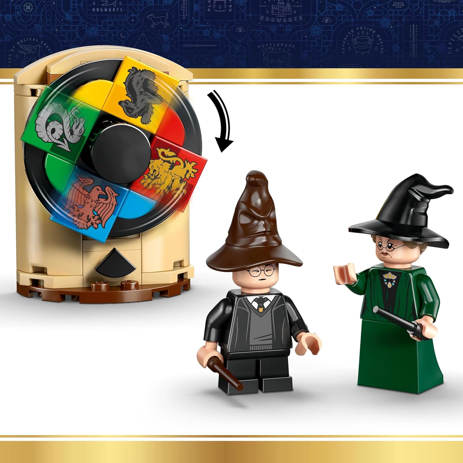 Конструктор LEGO Harry Potter церемония распределения 124 дет. - фото 4