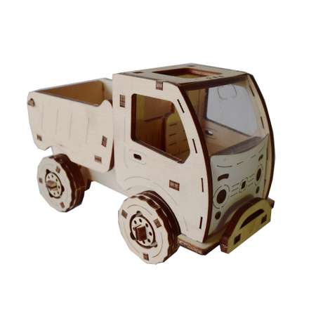 Конструктор HobbyWood Мини-грузовик деревянный