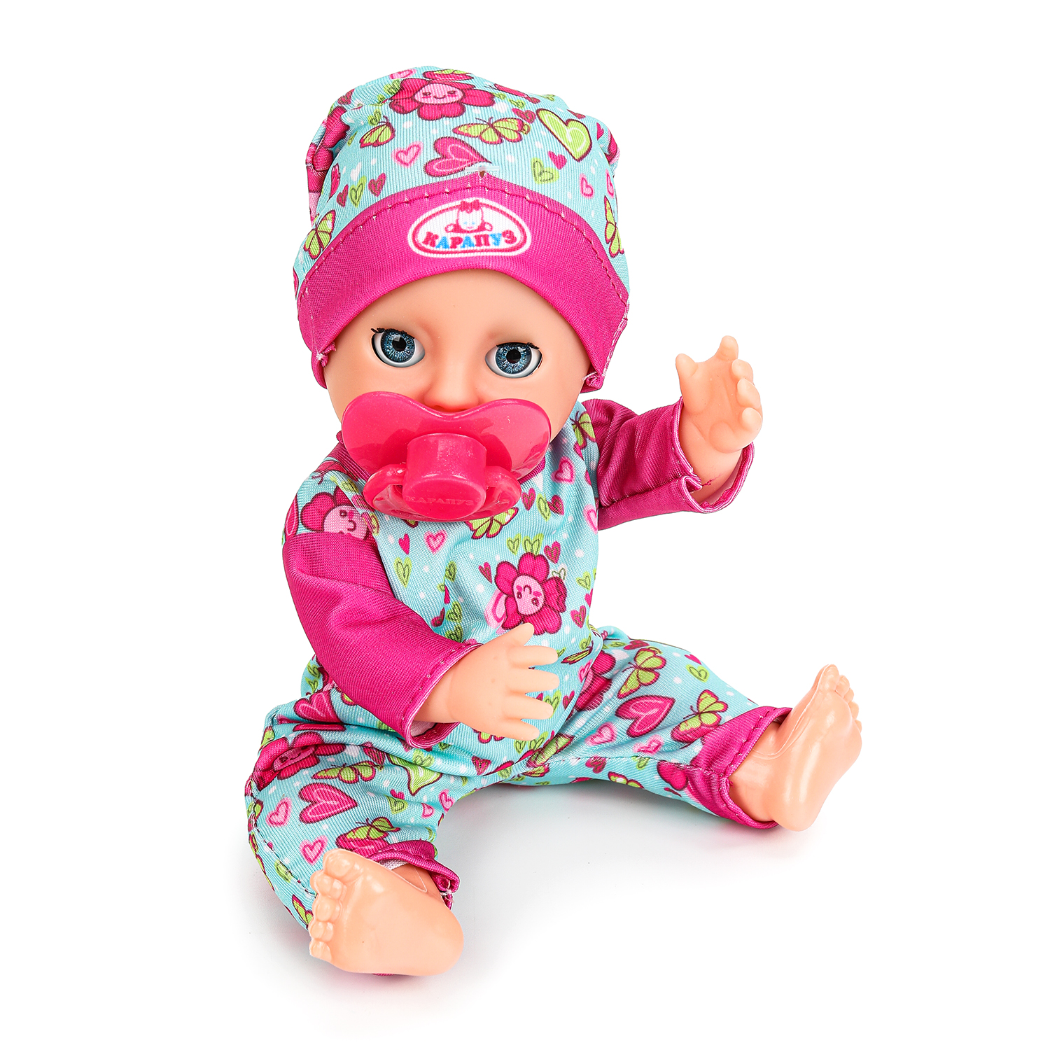Кукла пупс Карапуз высота 20 см 393481 - фото 3