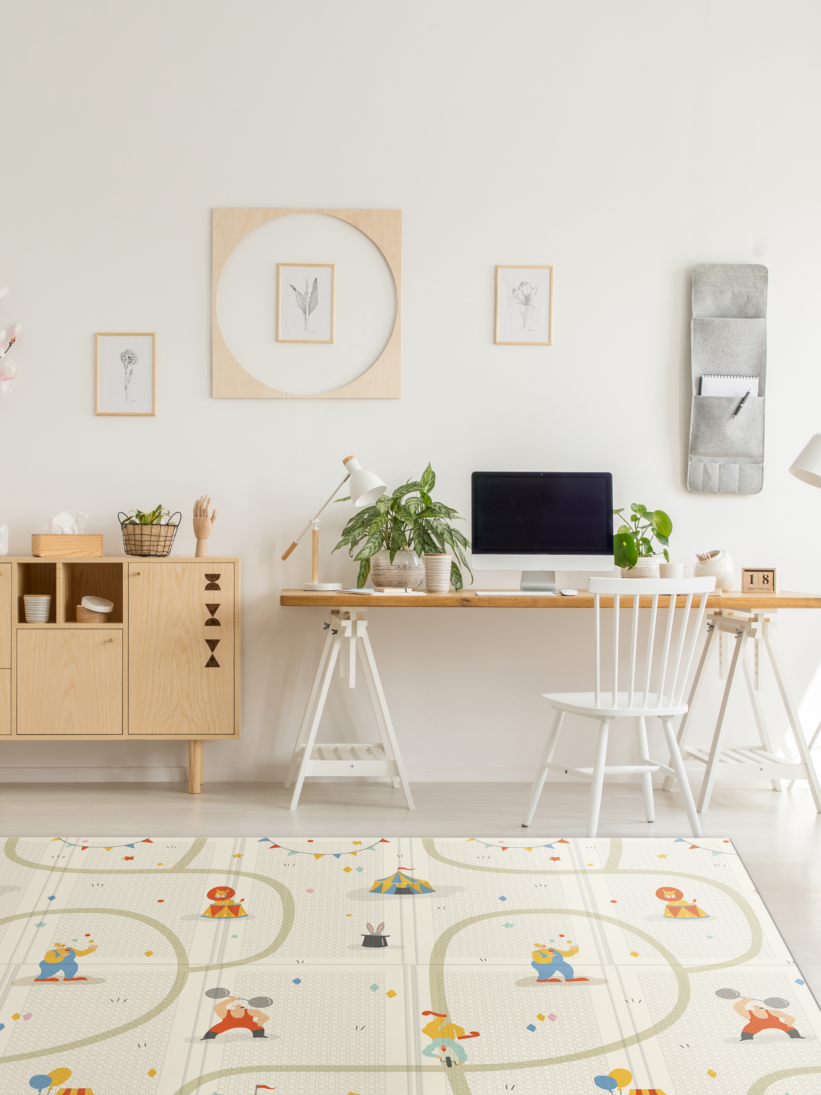 Детский складной коврик Parklon Цирк 140 x 200 см - фото 20