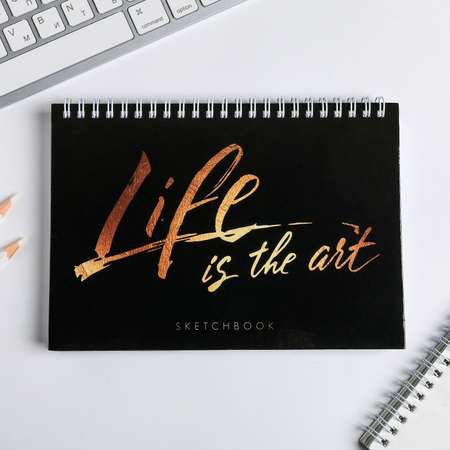 Скетчбук ArtFox А5 80 лист.