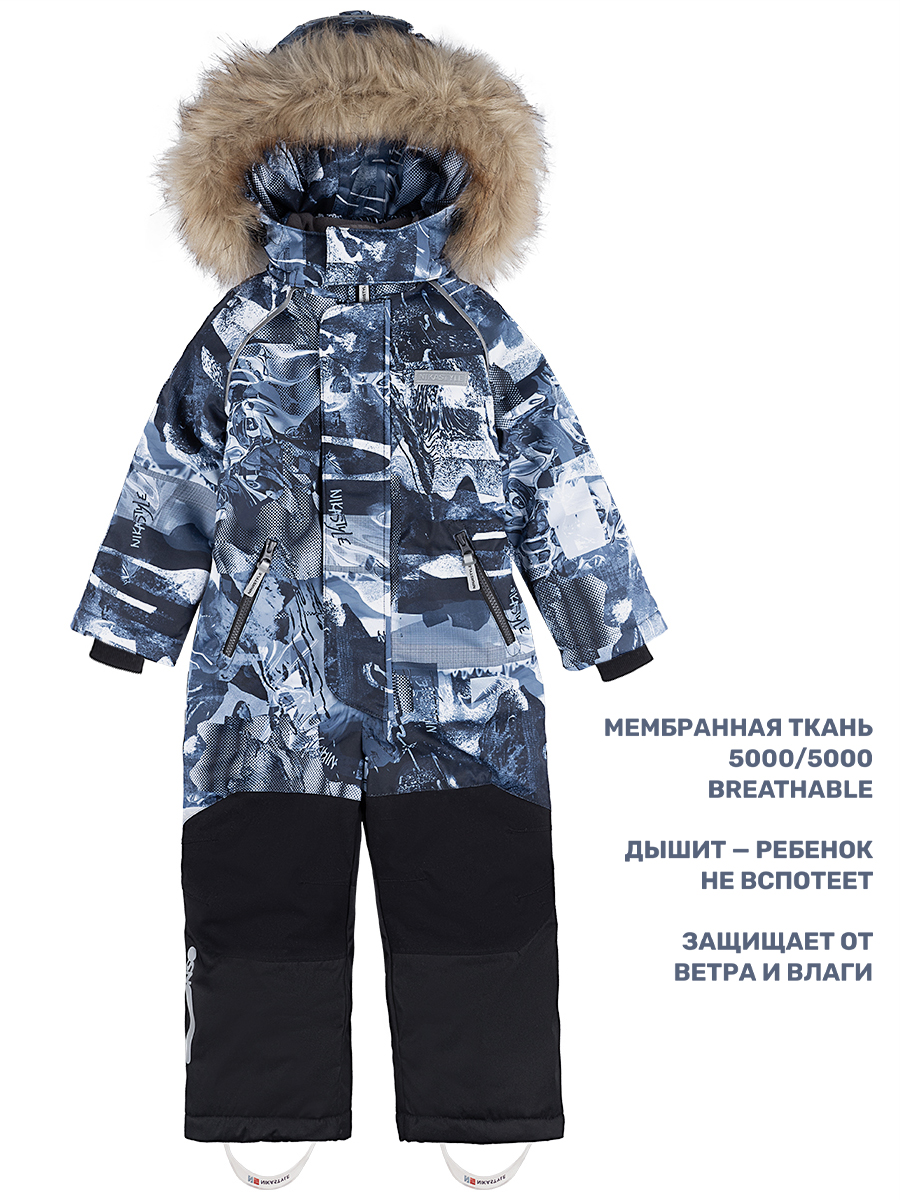 Комбинезон NIKASTYLE 8з0924 нефть - фото 5