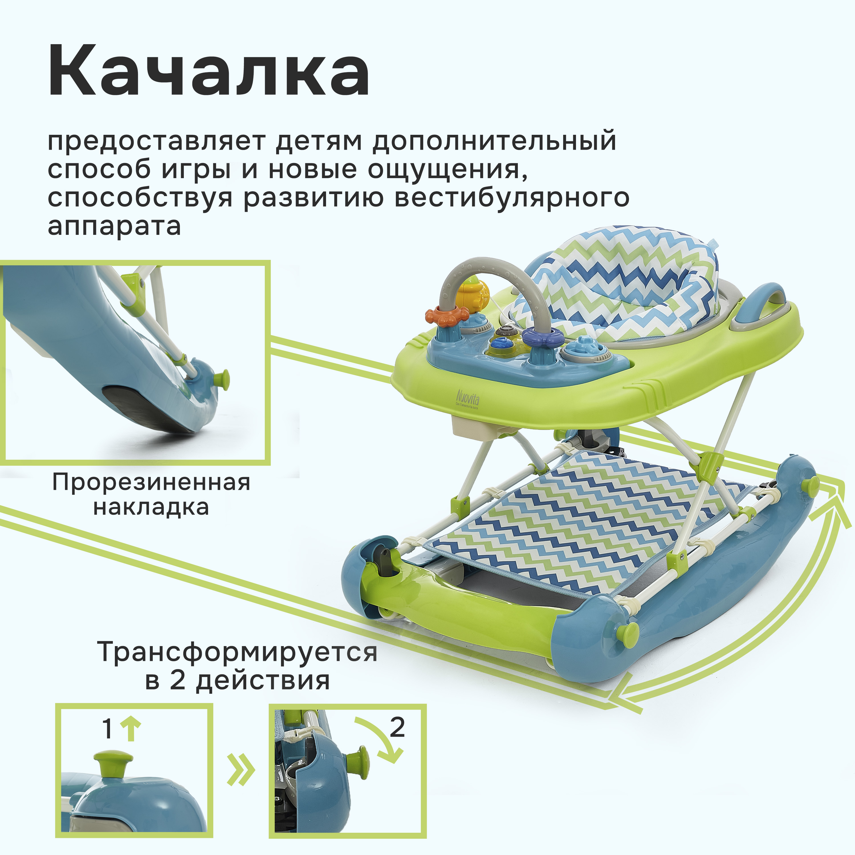 Ходунки Nuovita Chance - фото 4