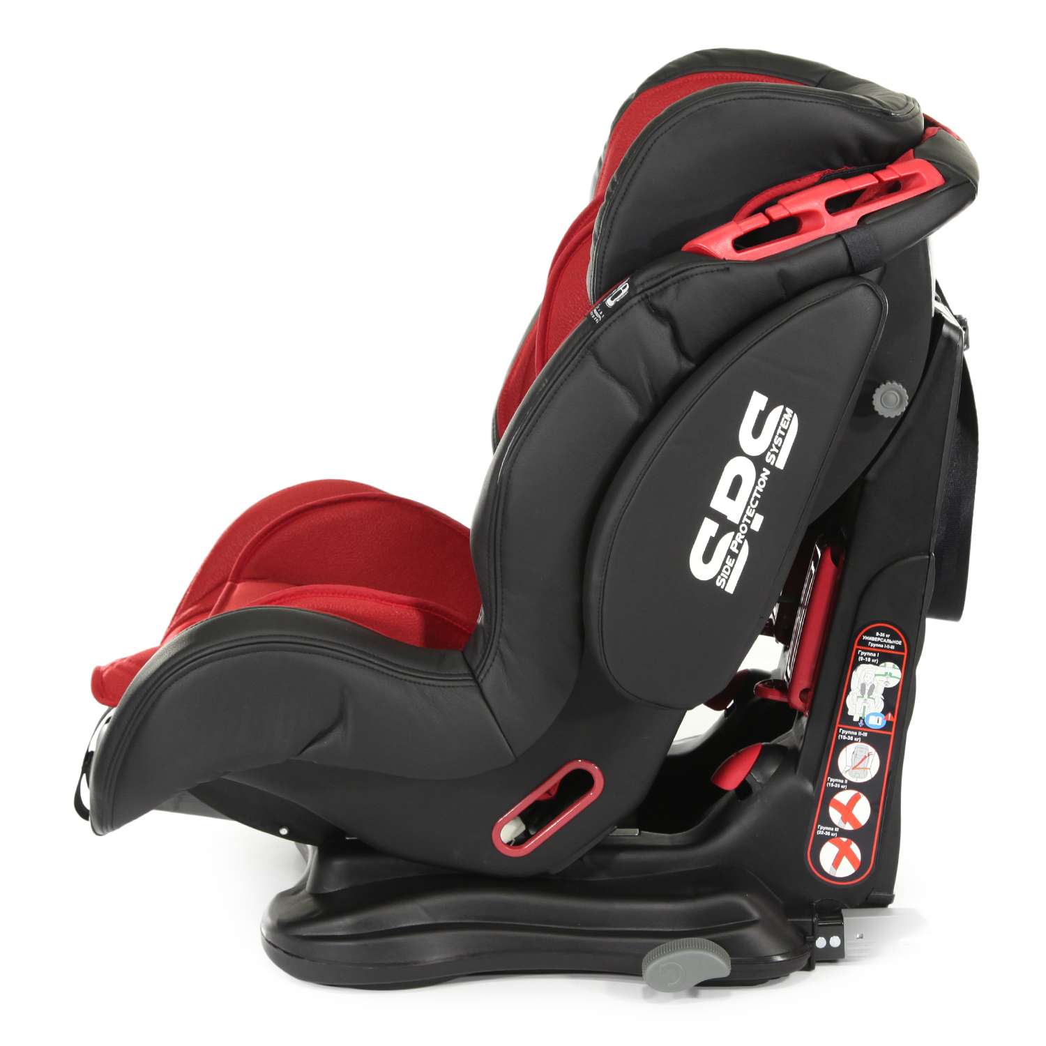 Автокресло Olsson VoyagerFix Red Isofix 1/2/3 (9-36 кг) - фото 8