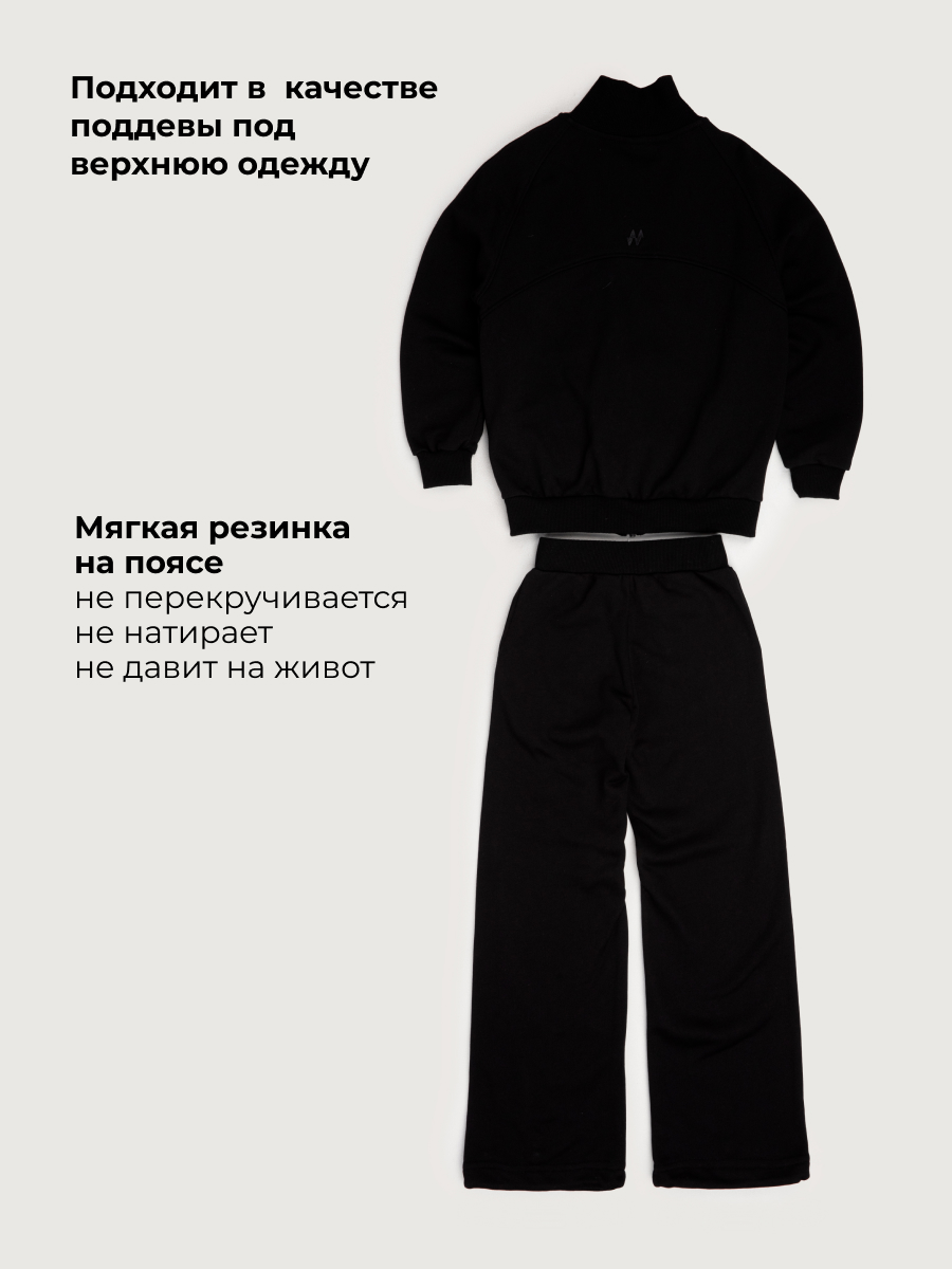 Костюм NIKASTYLE 7т11226 черный - фото 5