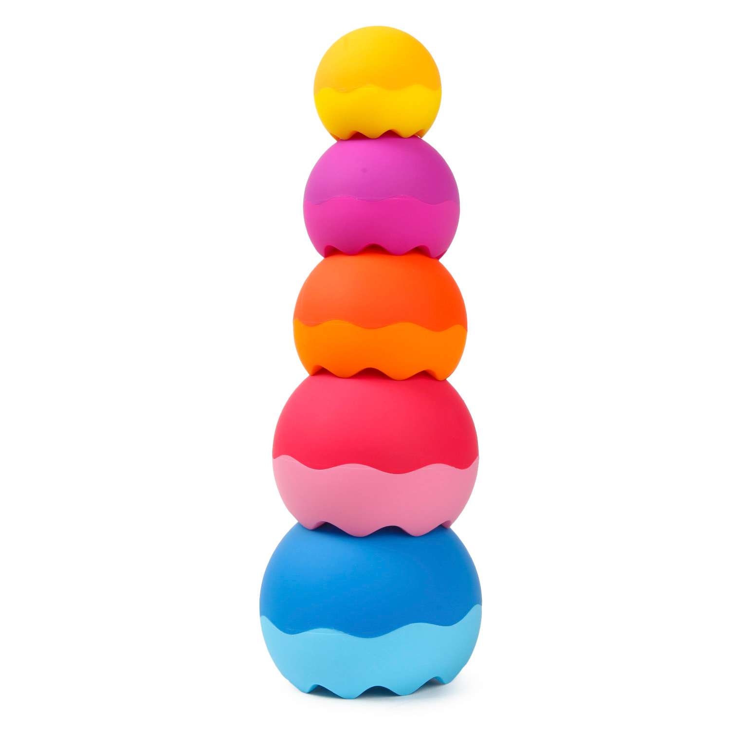 Пирамидка Fat Brain Toy 7деталей Разноцветный F070ML - фото 9
