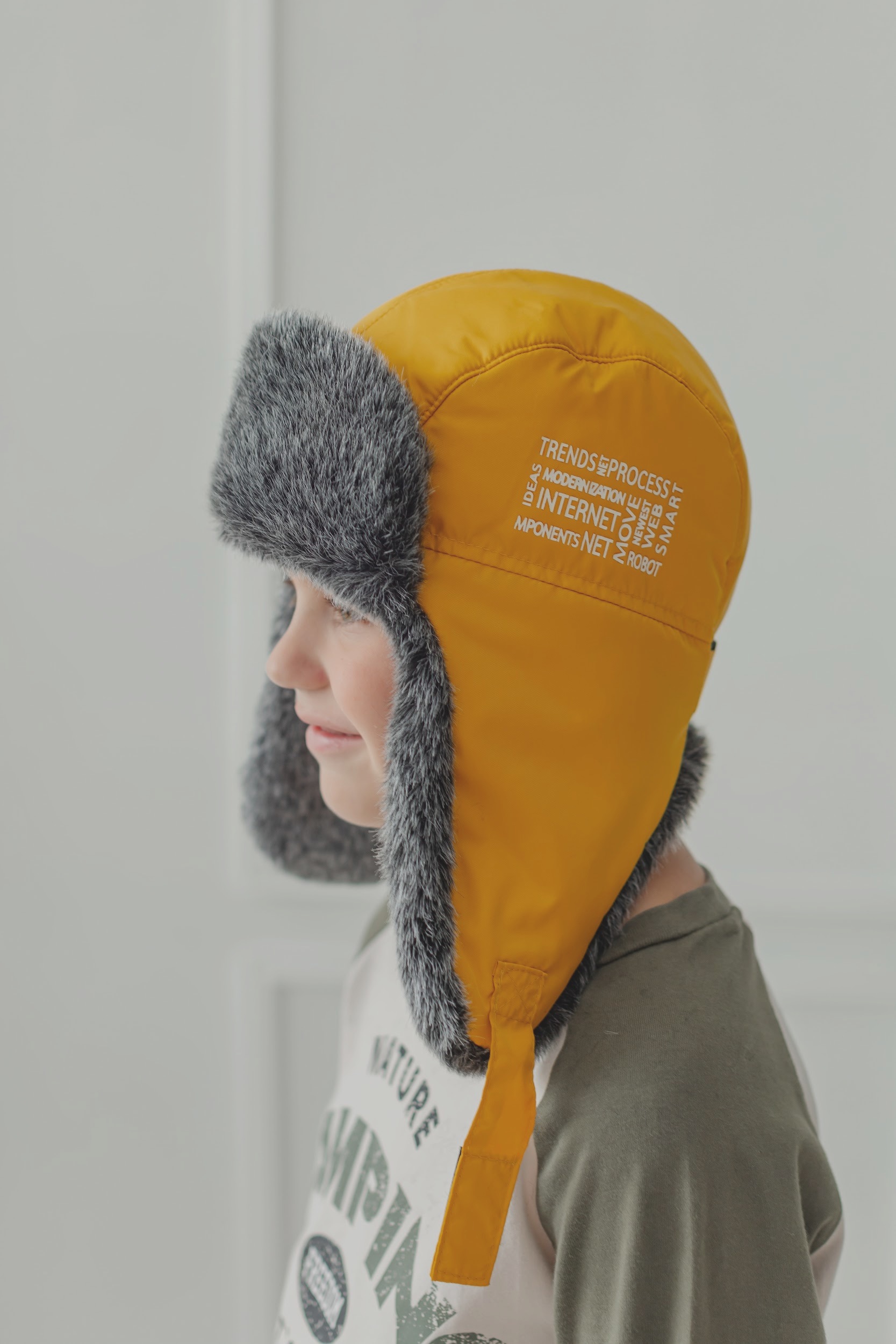 Шапка ARCTICMAGIC ЗМ-609/горчичный - фото 1