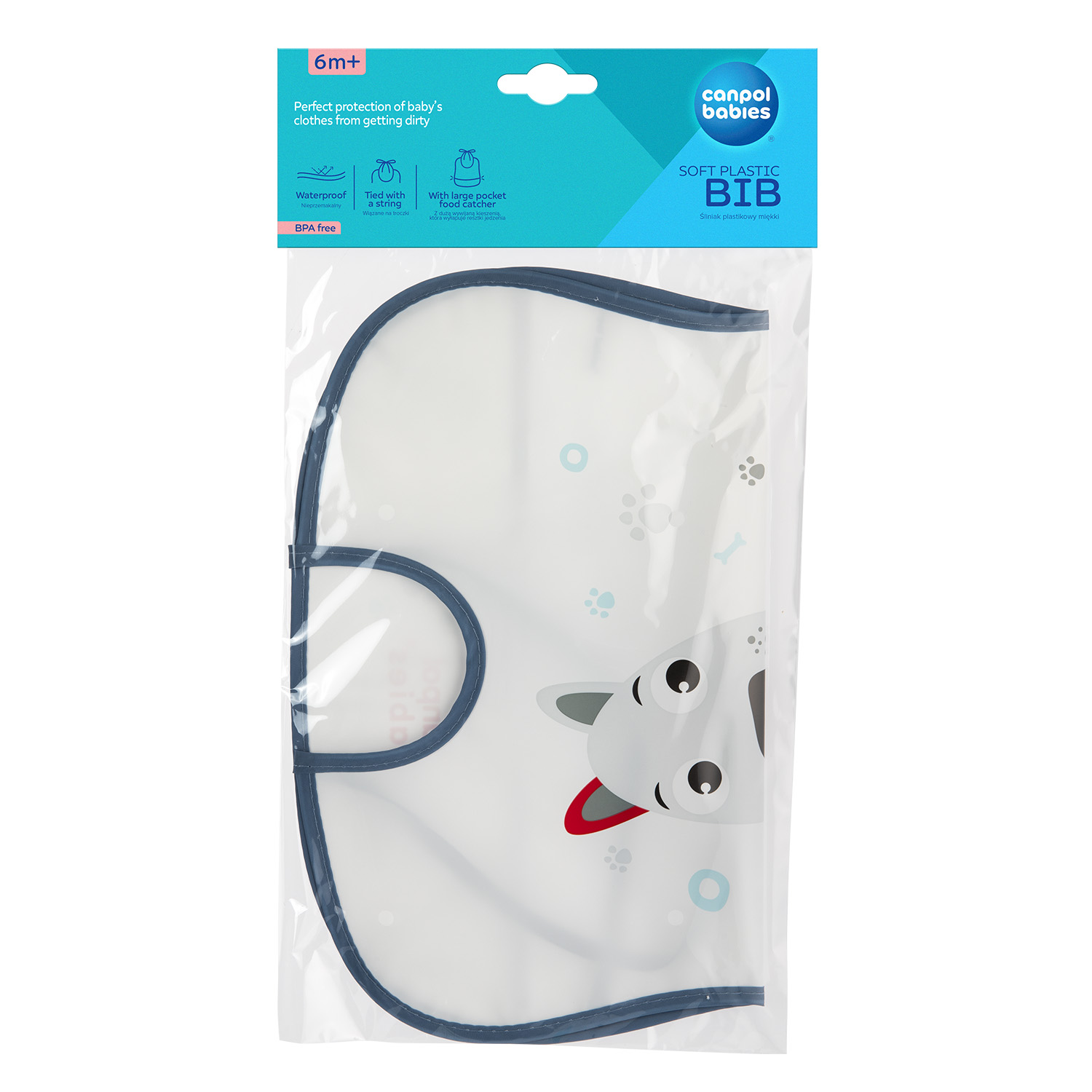 Нагрудник Canpol Babies клеенка - фото 2