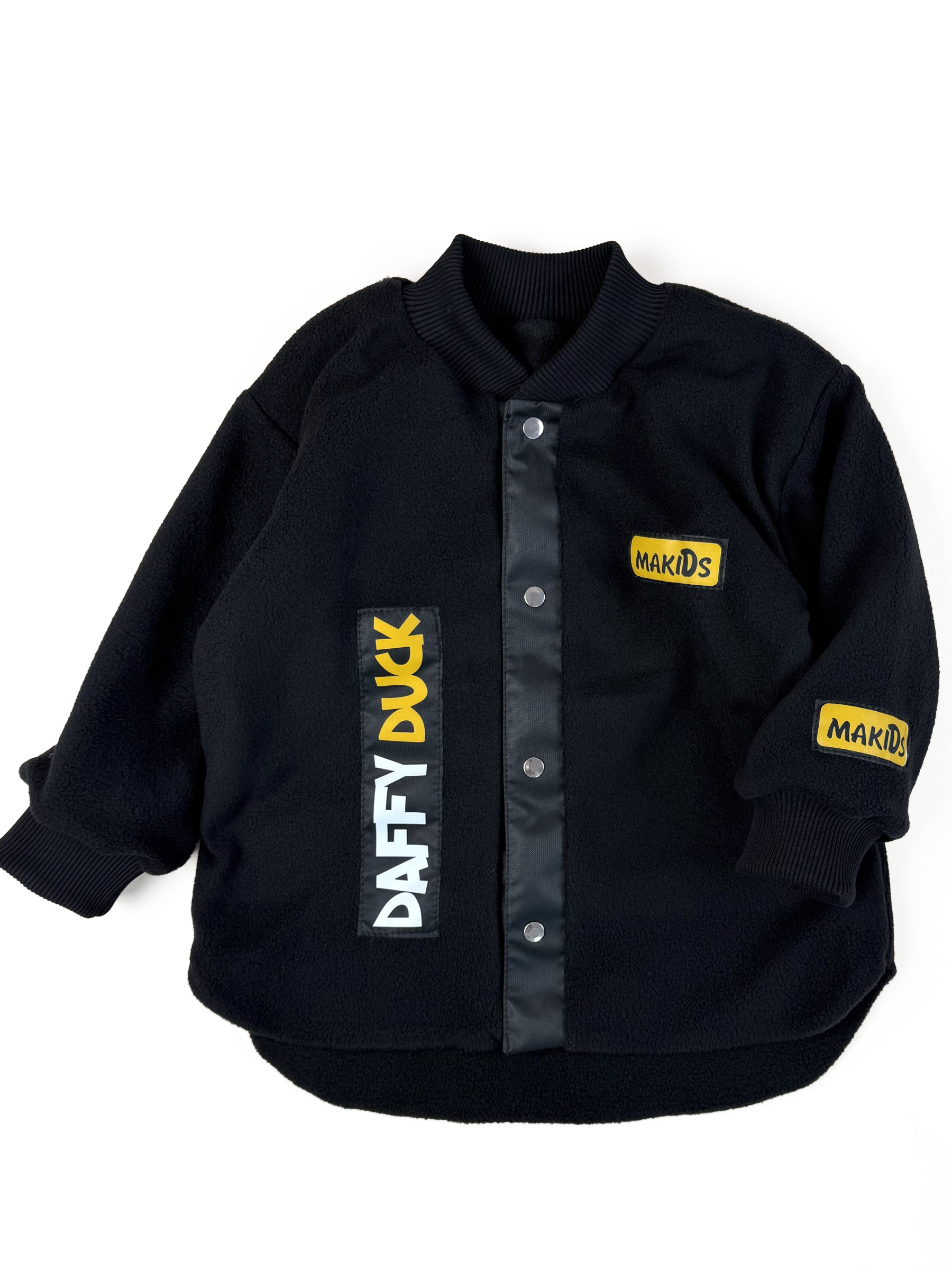 Толстовка MAKIDS рубашка_двухстор_черный+черный - фото 1