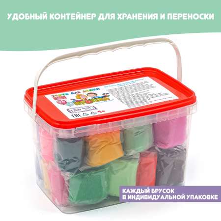 Тесто-пластилин Madliani 25 цв.