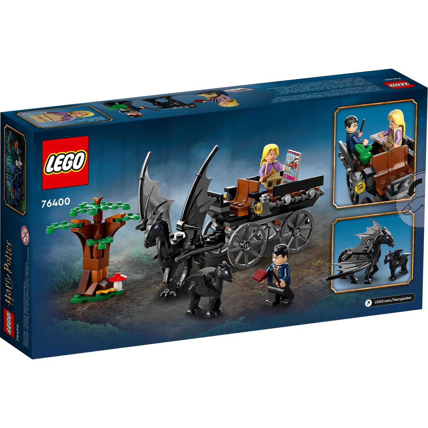 Конструктор LEGO Harry Potter Hogwarts Carriage Thestrals 121 дет. - фото 6