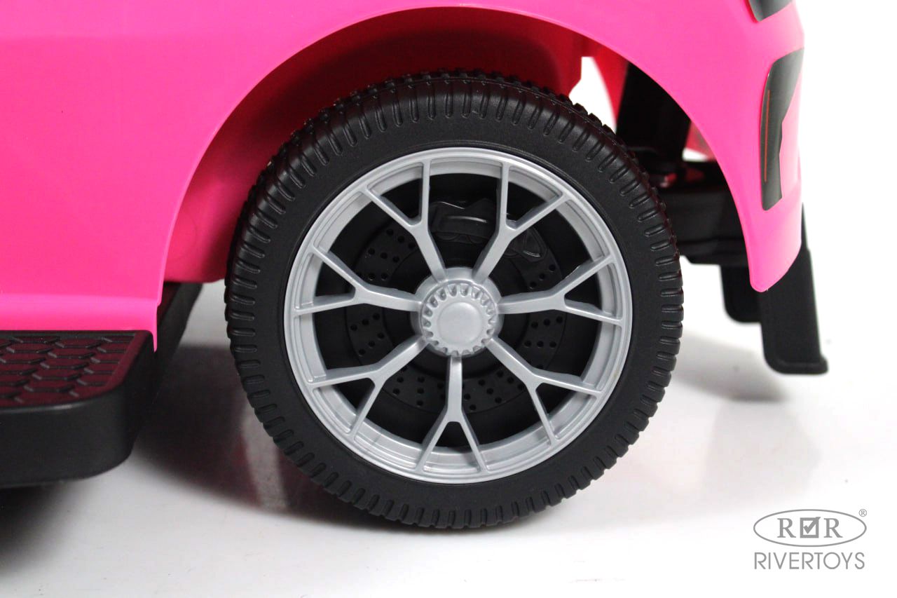 Каталка RIVERTOYS Z005ZZ-B-PINK розовый - фото 9