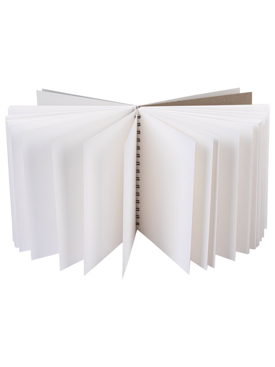 Скетчбук Brauberg 200х200 мм 60 лист. - фото 7