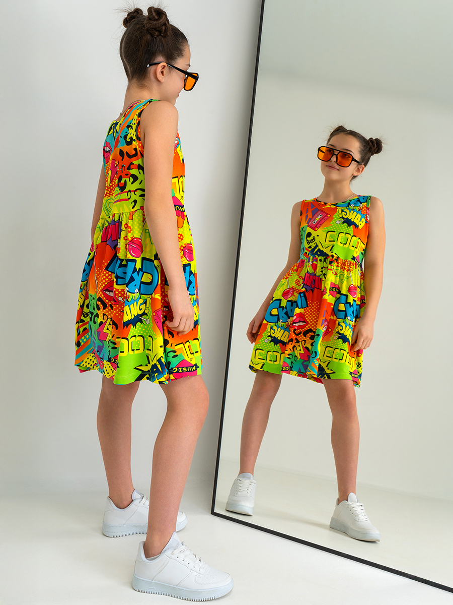 Платье HappyFox HF00199мультиколор - фото 7