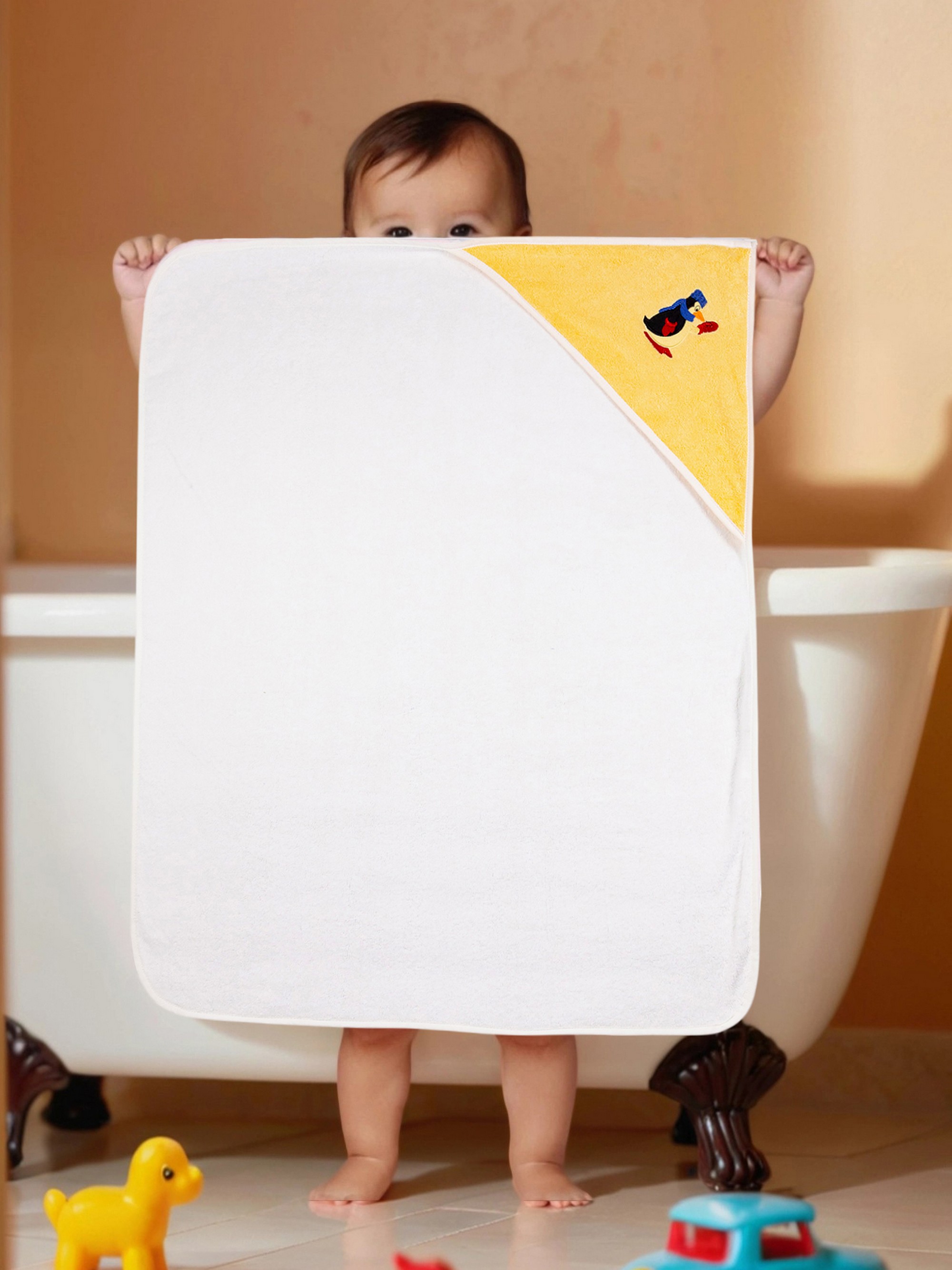 Полотенце уголок Wellness Малыш-00/35_П 80 x 100 см 1 шт. - фото 2