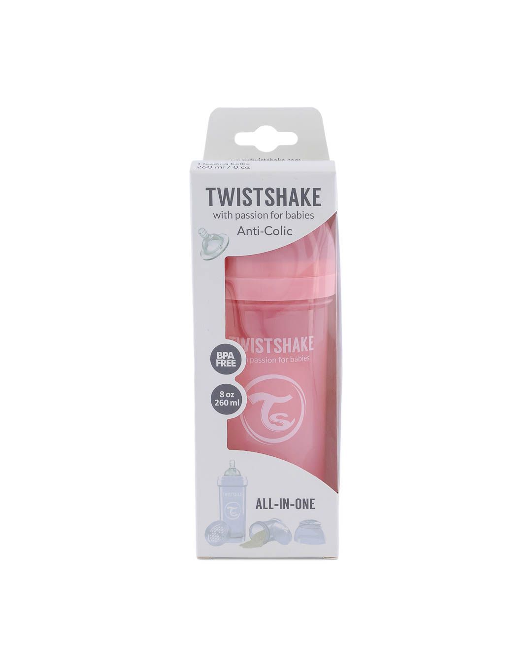 Бутылочка Twistshake Anti-Colic 260 мл 1 шт. - фото 10