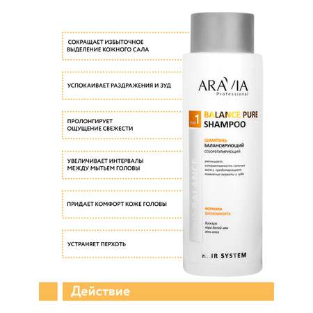 Шампунь ARAVIA Professional 400 мл
