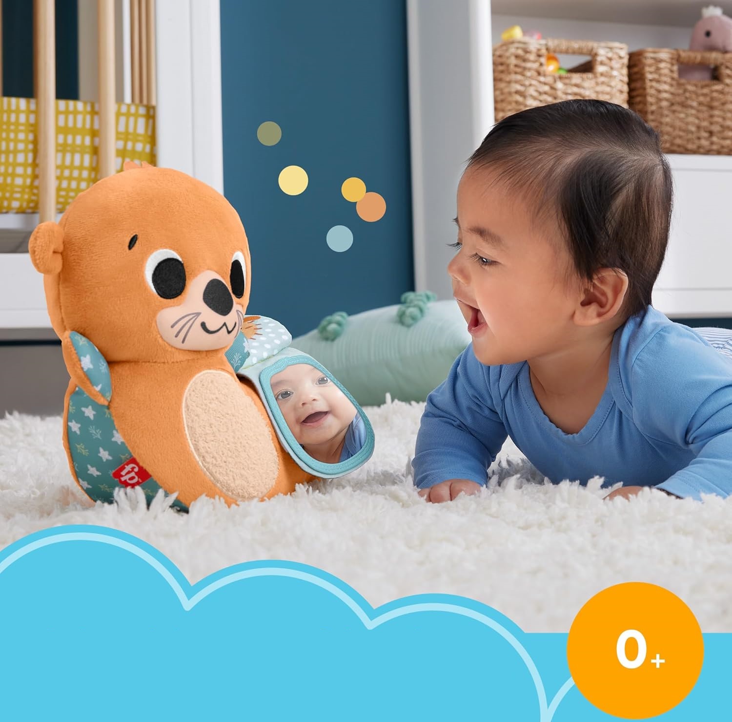 Игрушка Fisher Price погремушка Выдра - фото 12