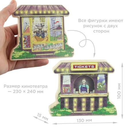 Конструктор Nobikum Город Кинотеатр