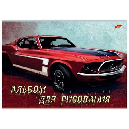 Альбом Полиграф Принт А4 40 лист. в ассортименте