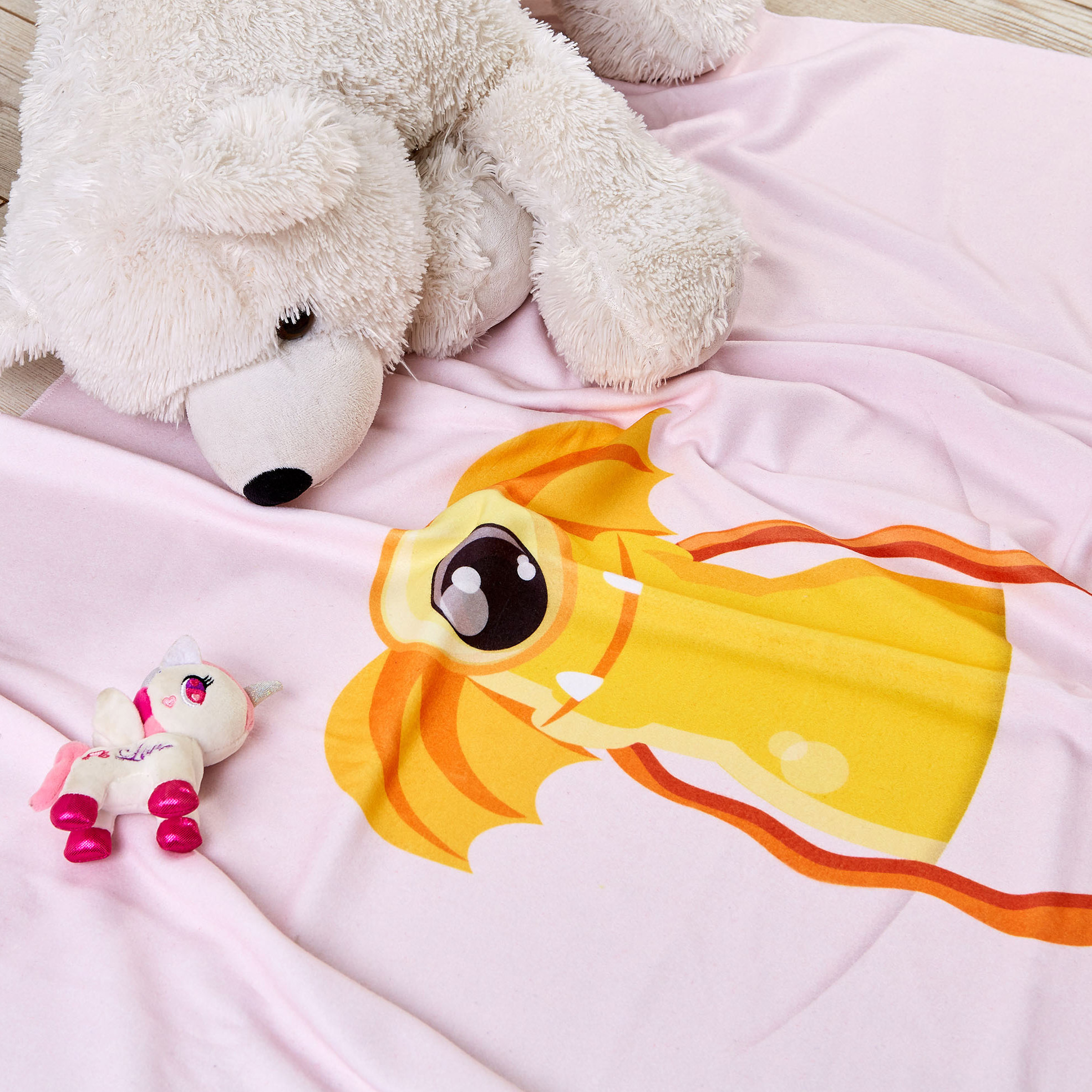 Плед Сирень Монстр Бу 90 x 140 см - фото 3