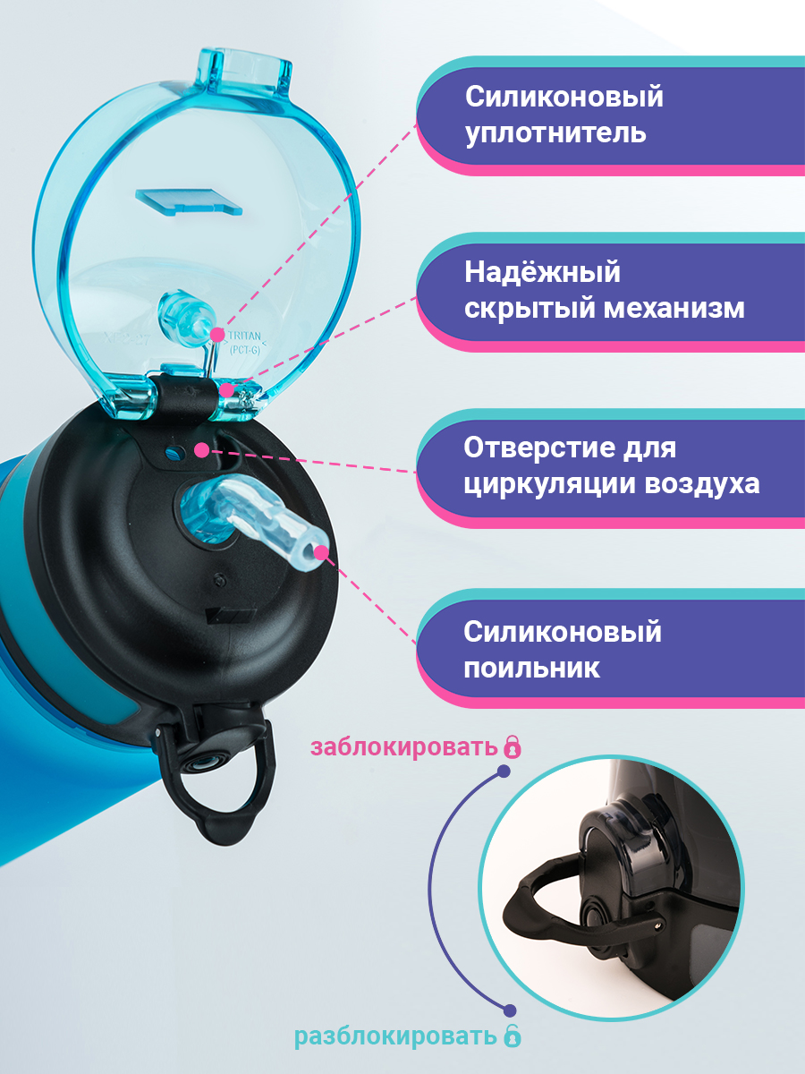 Бутылка UZSPACE 500 мл - фото 5