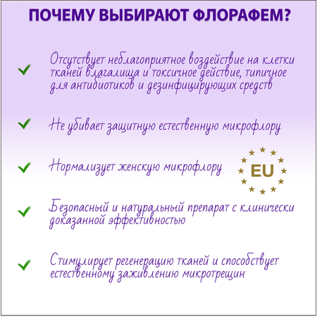 ФлораФем Multi-Gyn от молочницы кандидоза 25 мл