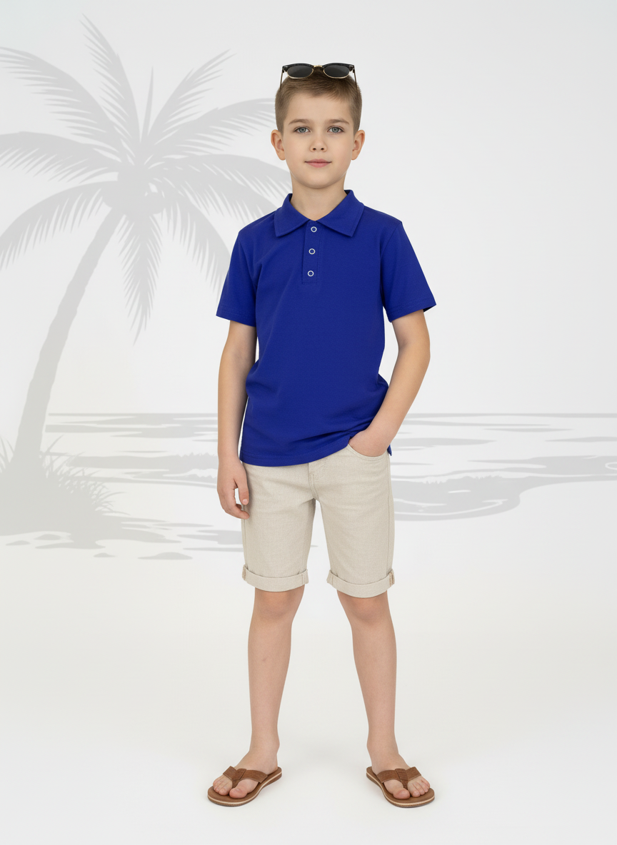 Поло Утенок 659 василек - фото 2