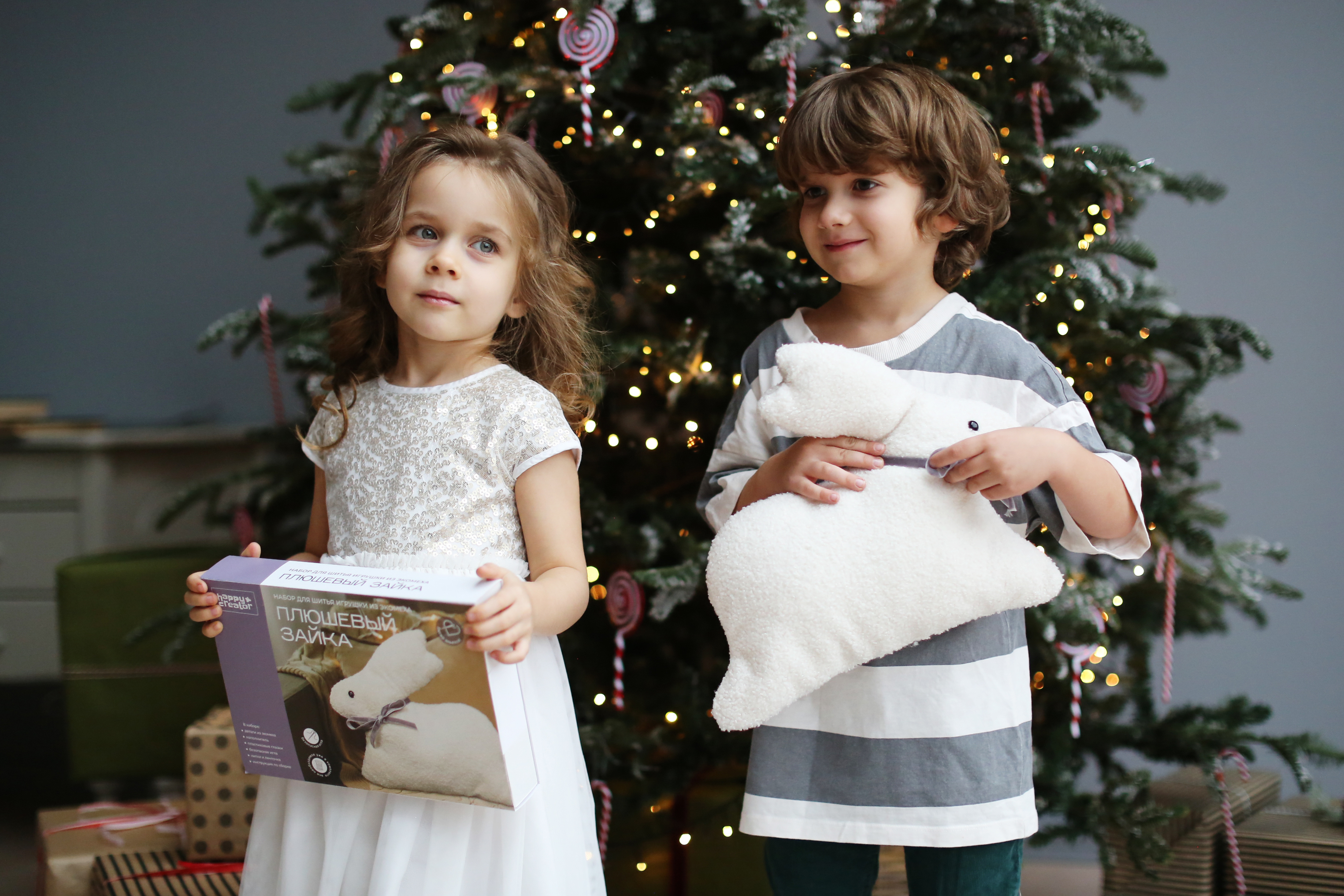 Набор для творчества HappyLine шитье Зайка - фото 19