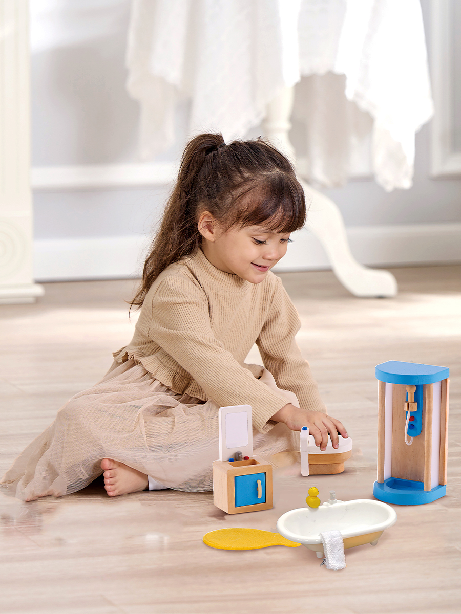 Домик для кукол Hape с мебелью E3451_HP - фото 1