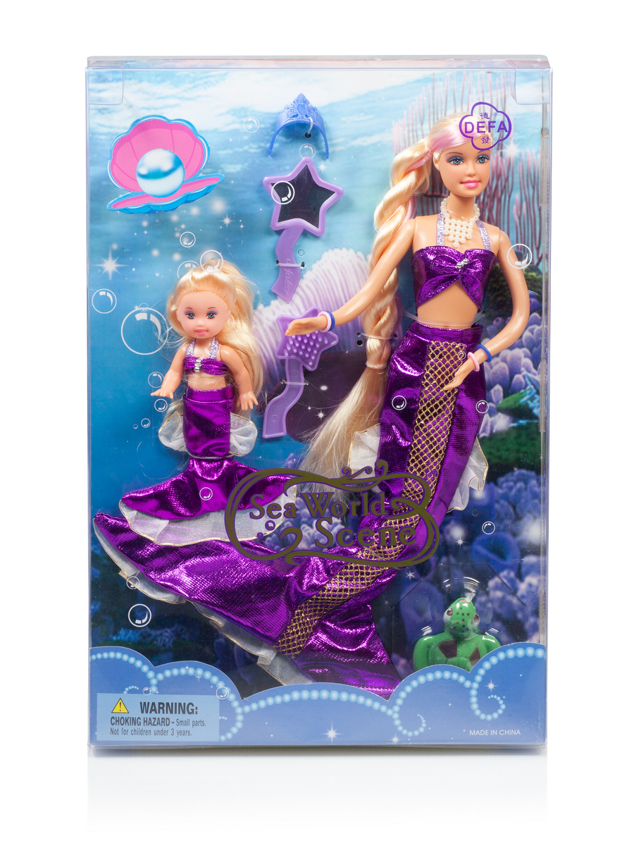 Кукла модельная Defa Lucy 21011 //фиолетовый - фото 2