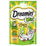 Лакомство для кошек Dreamies микс с курицей и мятой 60г