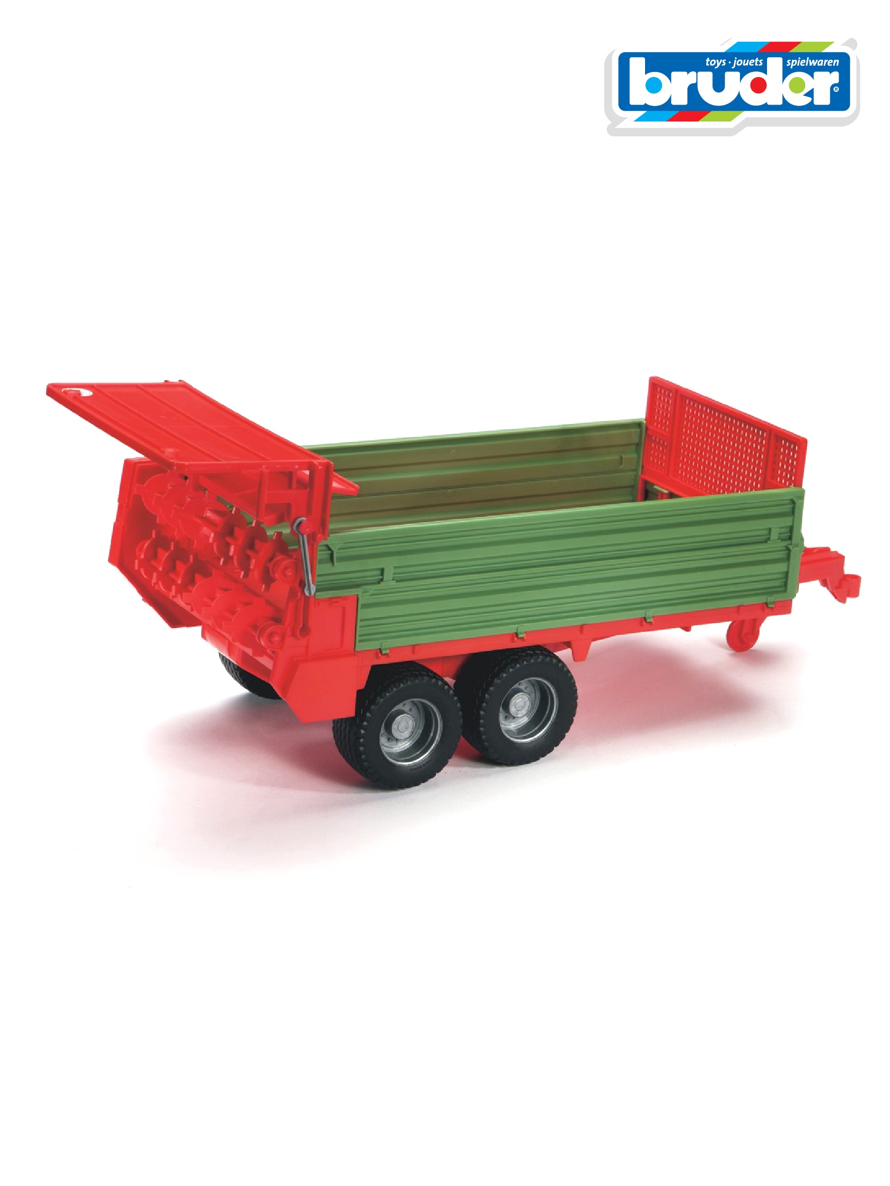 Прицеп Bruder для разбрасывания навоза 1:16 02-209 - фото 1