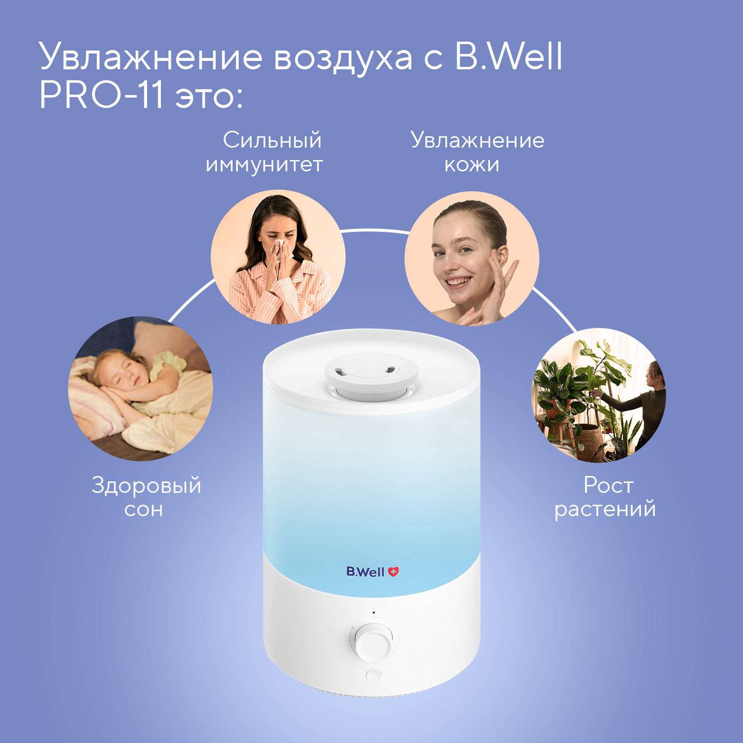 Увлажнитель воздуха B.Well PRO-11 - фото 5