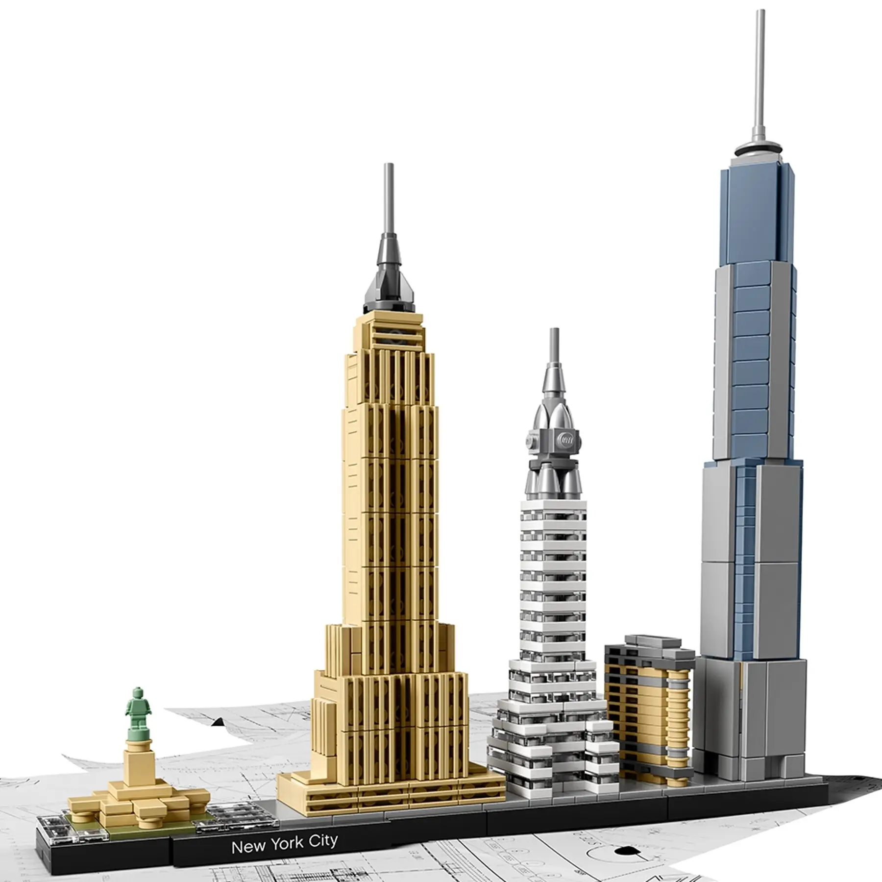 Конструктор LEGO Architecture Нью-Йорк 598 дет. - фото 4