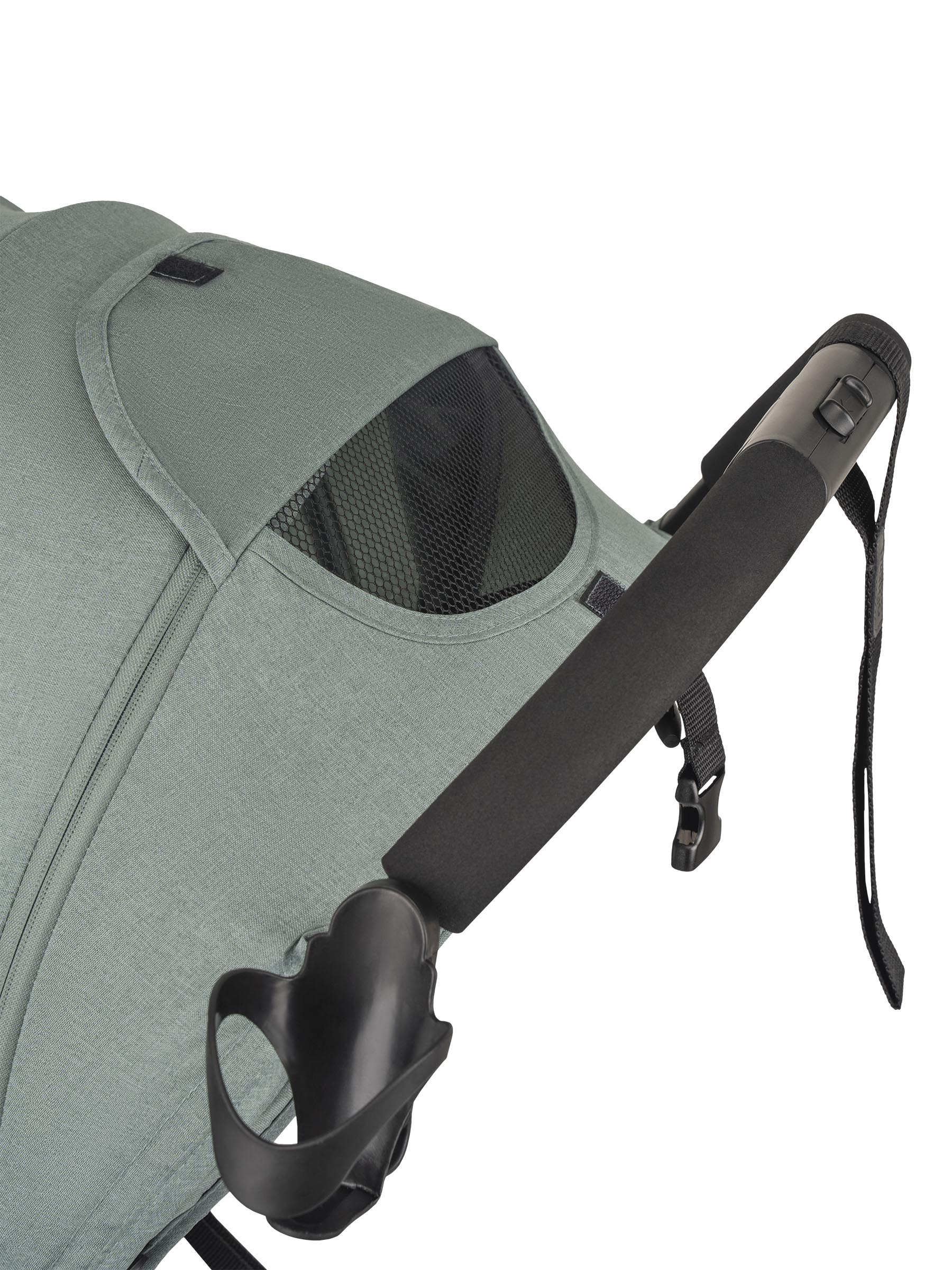 Коляска прогулочная Indigo Trip для путешествий зеленый - фото 23