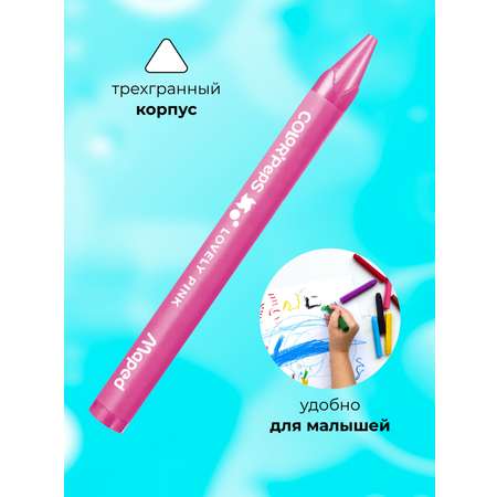 Восковые мелки MAPED 24 шт.