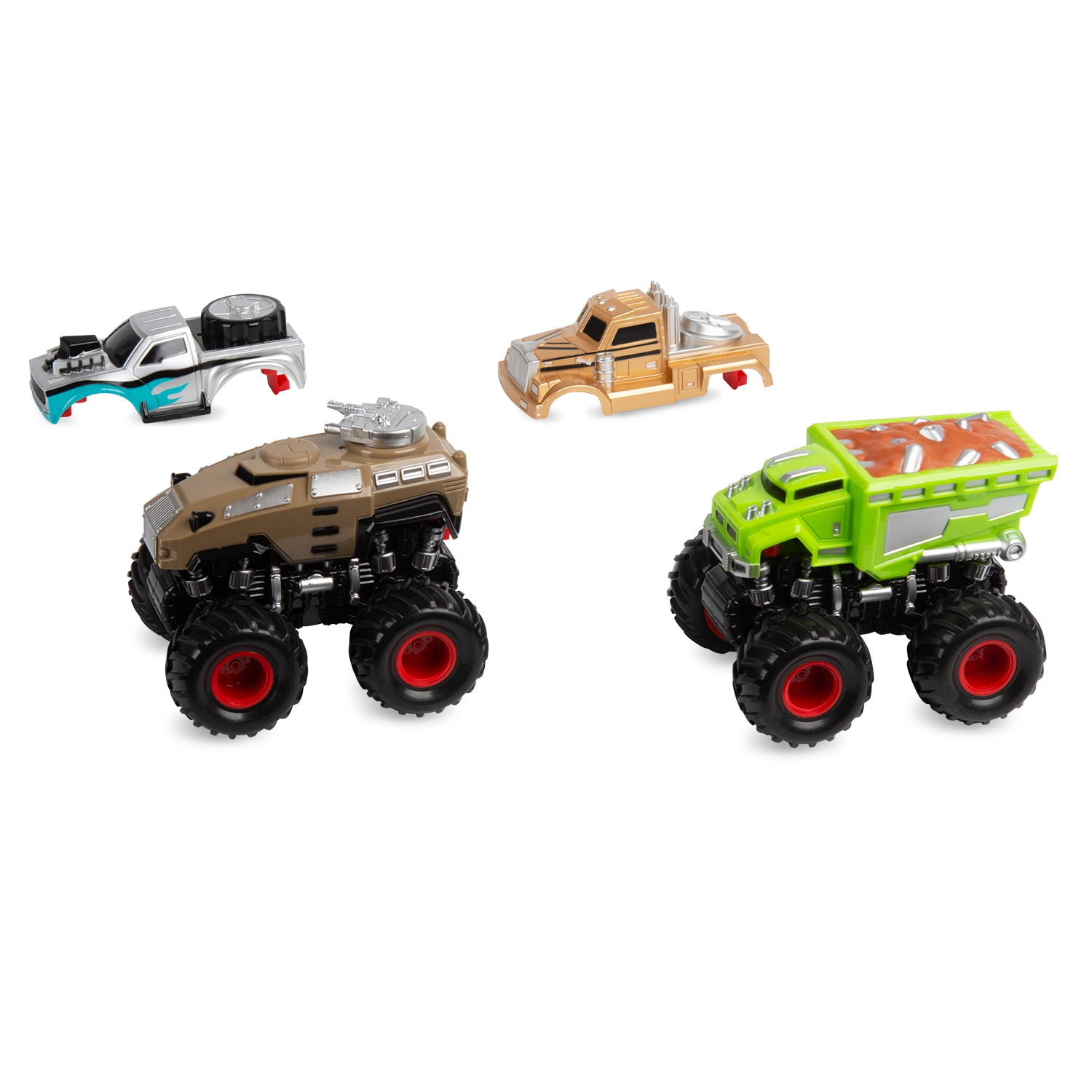 Внедорожник Handers Транспорт HAC1602-069//зелено-коричневый - фото 2