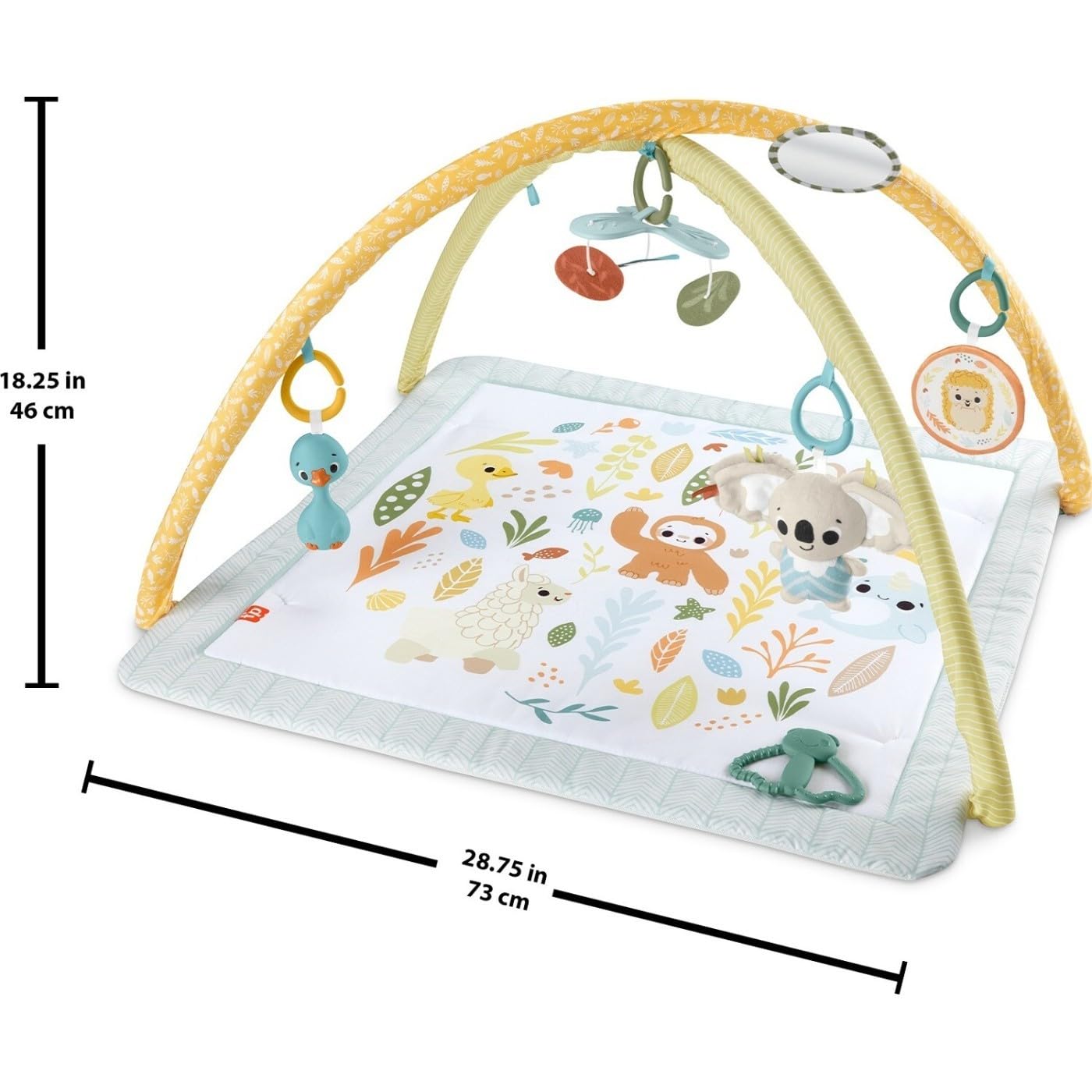 Коврик Fisher Price с дугами Первые прикосновения ребенка - фото 4
