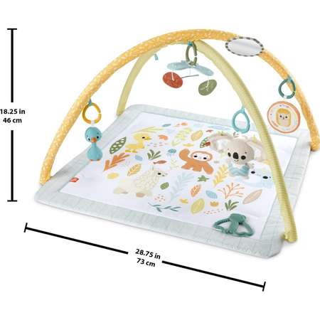 Коврик Fisher Price с дугами Первые прикосновения ребенка