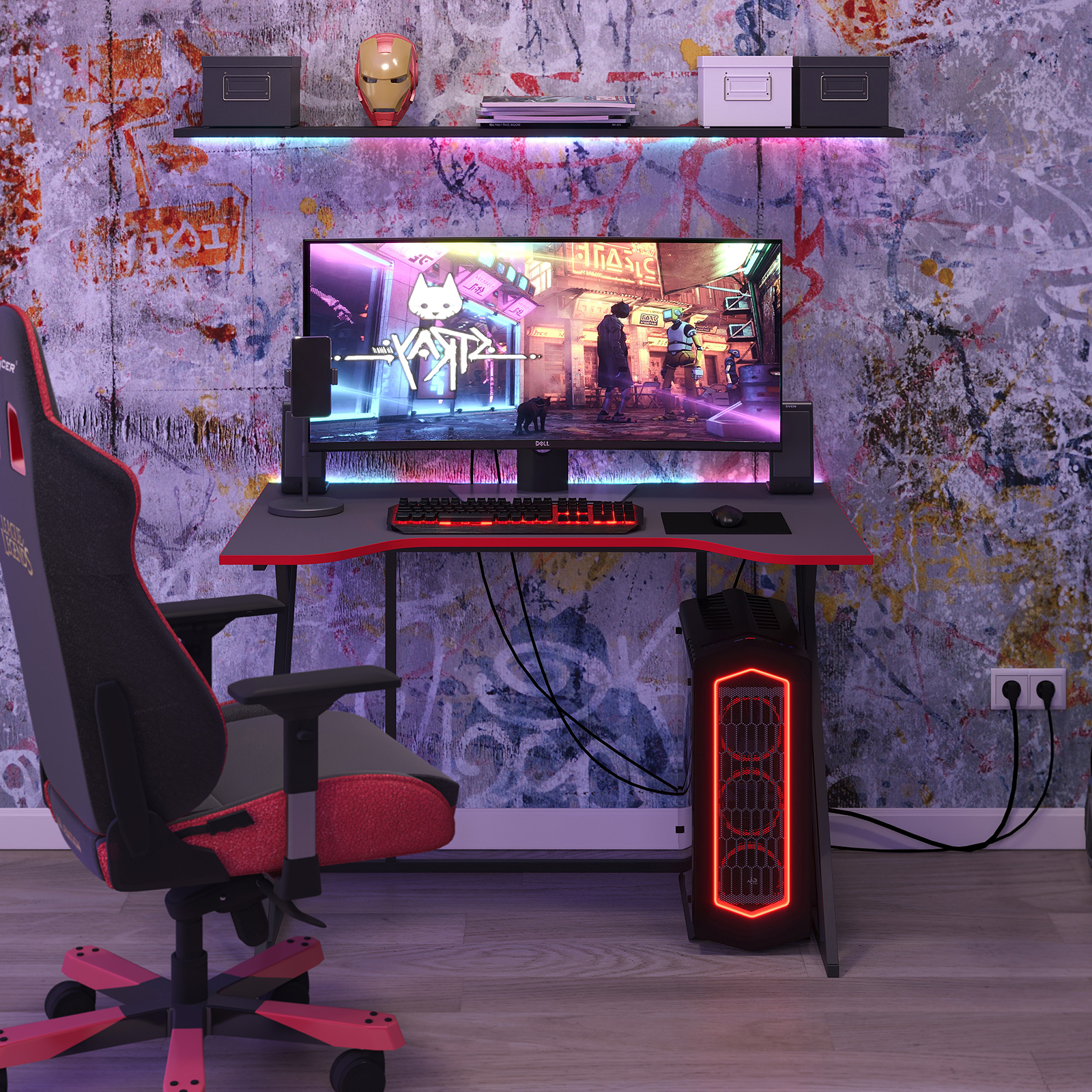 Письменный стол LETTA Gamer - фото 6