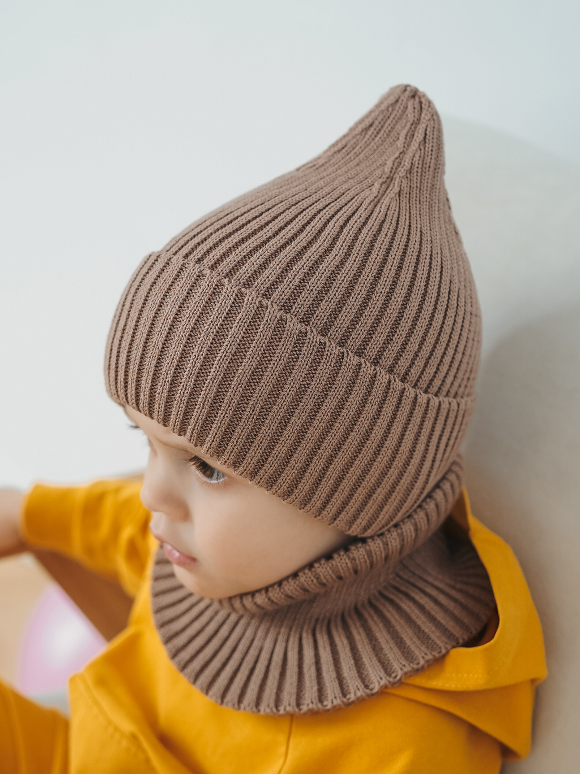 Шапка-бини Starkoff Kids д300639 - фото 4