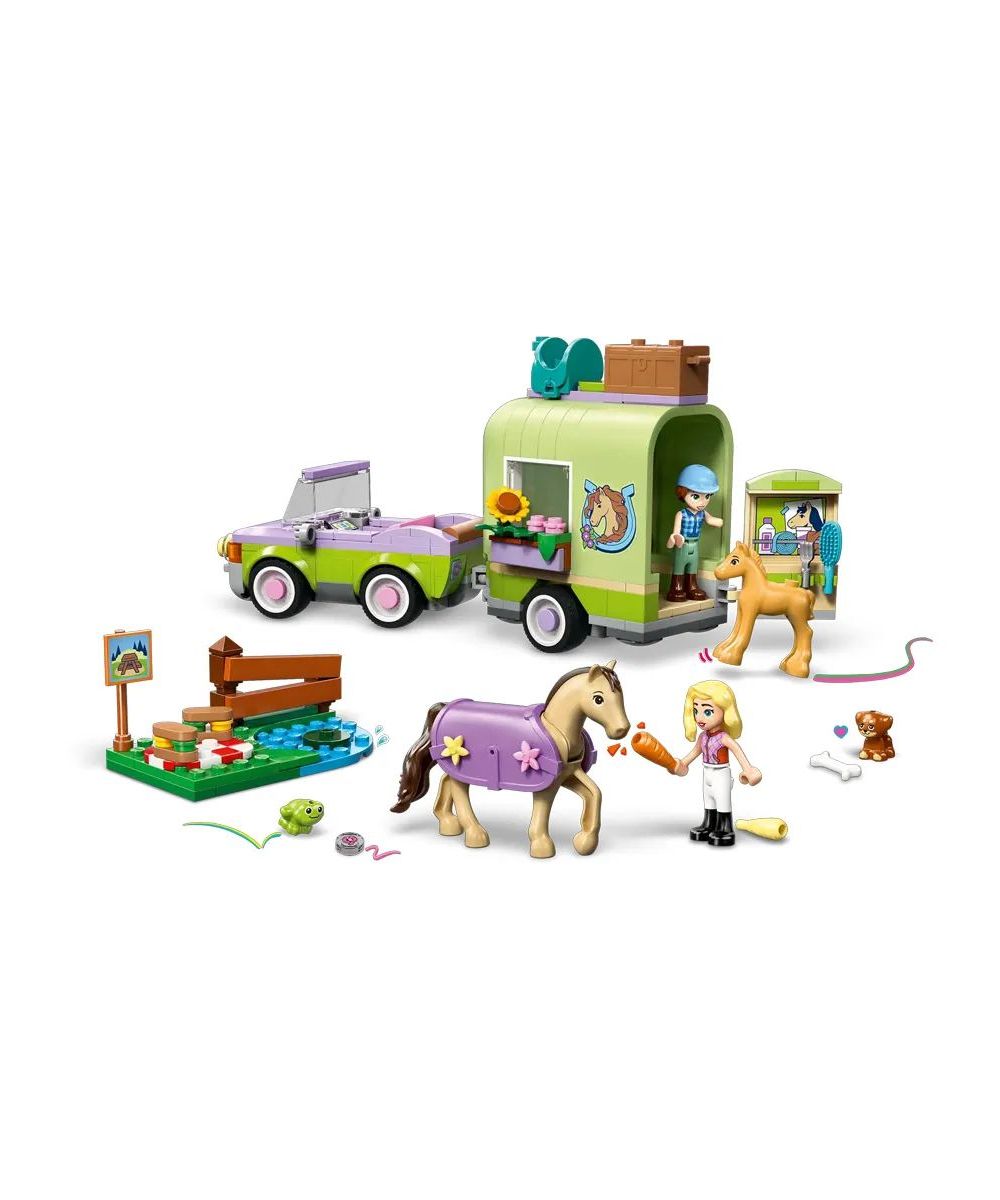 Конструктор LEGO Friends Фургон для лошади и жеребенка 279 дет. - фото 2