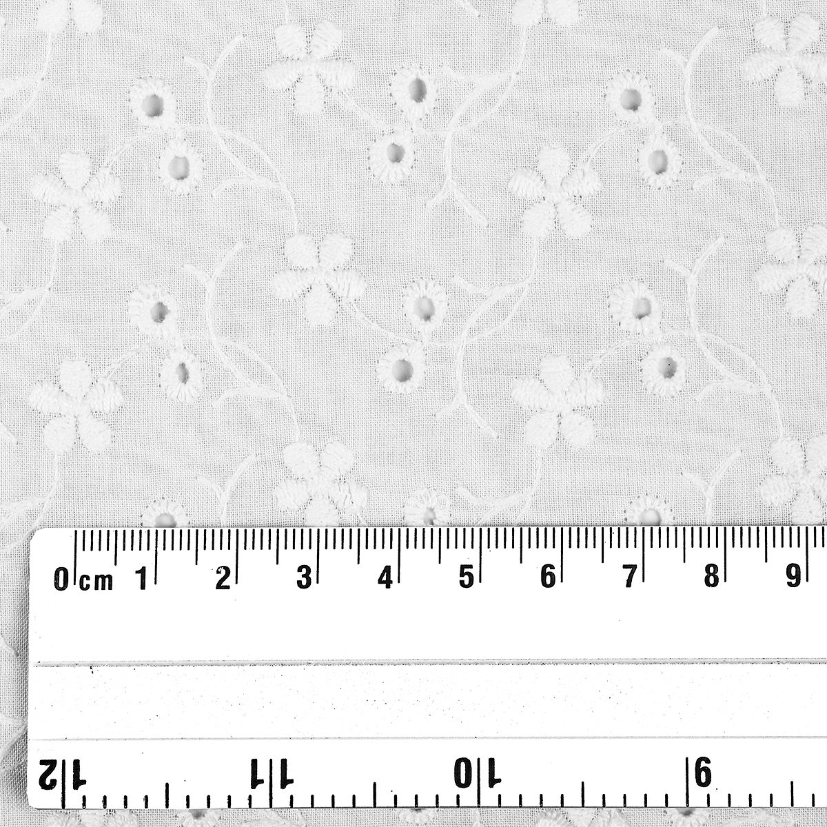 Ткань шитье на батисте TBY 1.5 х 2 м, цвет белый - фото 5