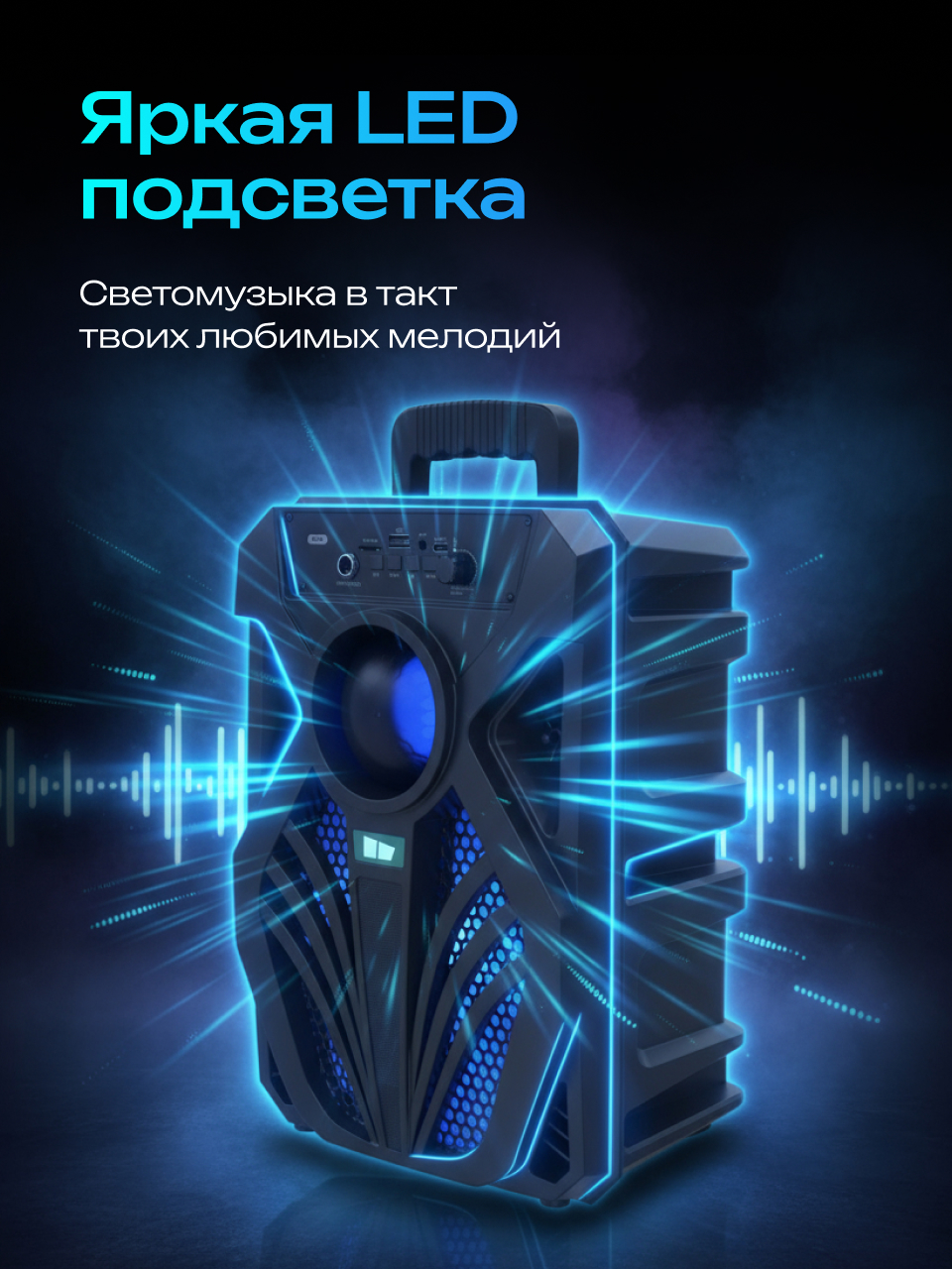 Колонка bluetooth More Choice ВК13 - фото 5