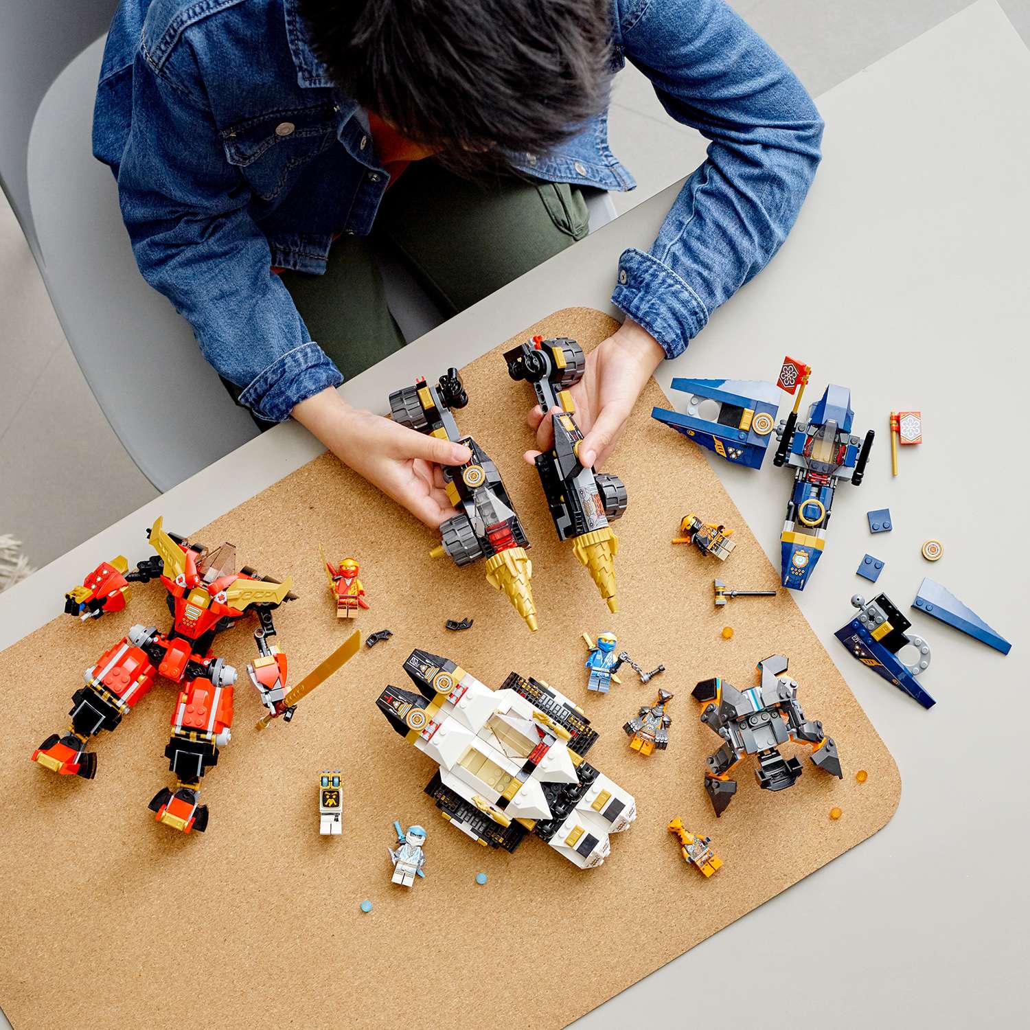 Конструктор LEGO NINJAGO Ультра комбо робот ниндзя - фото 8